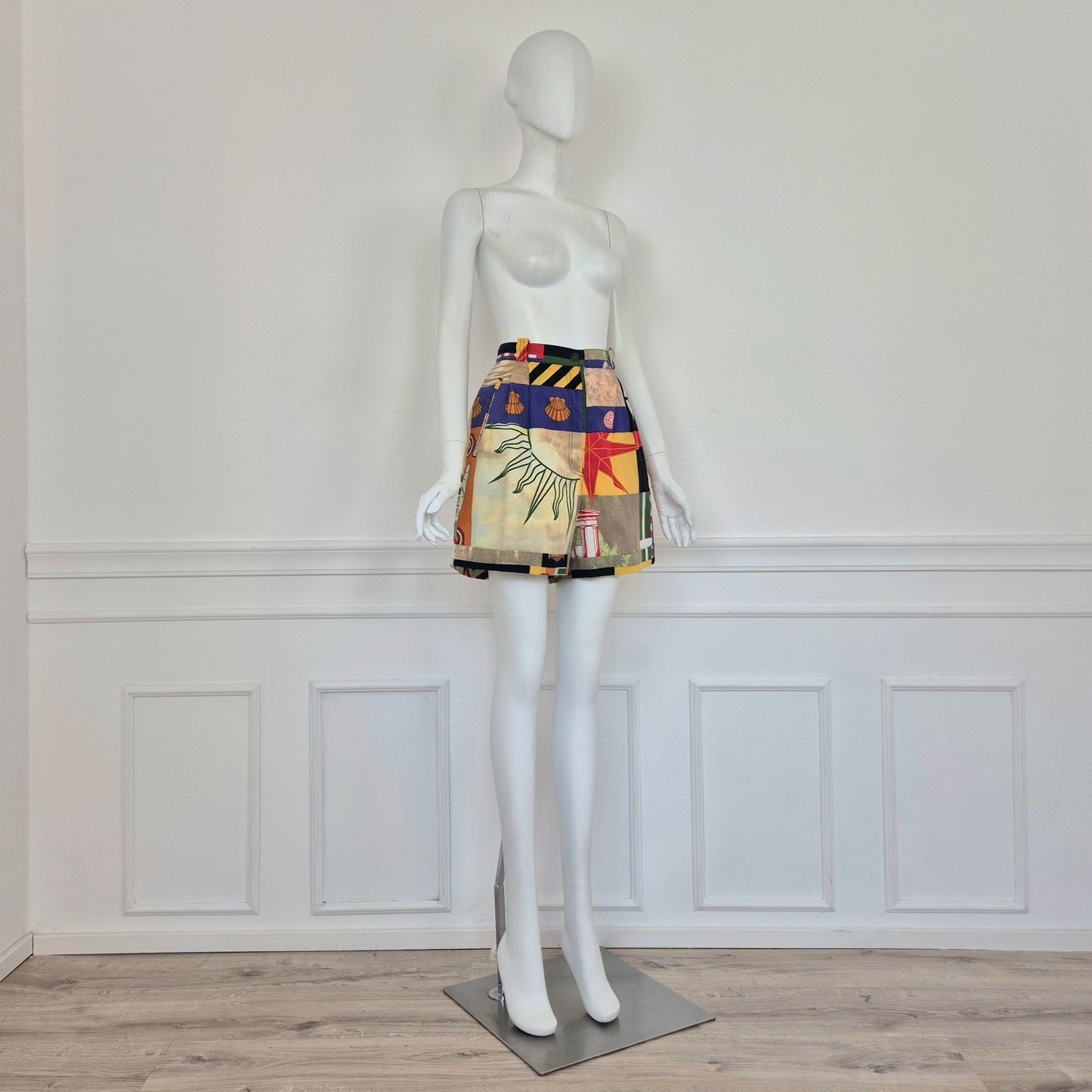 Moschino | Shorts estivi cotone stampato
