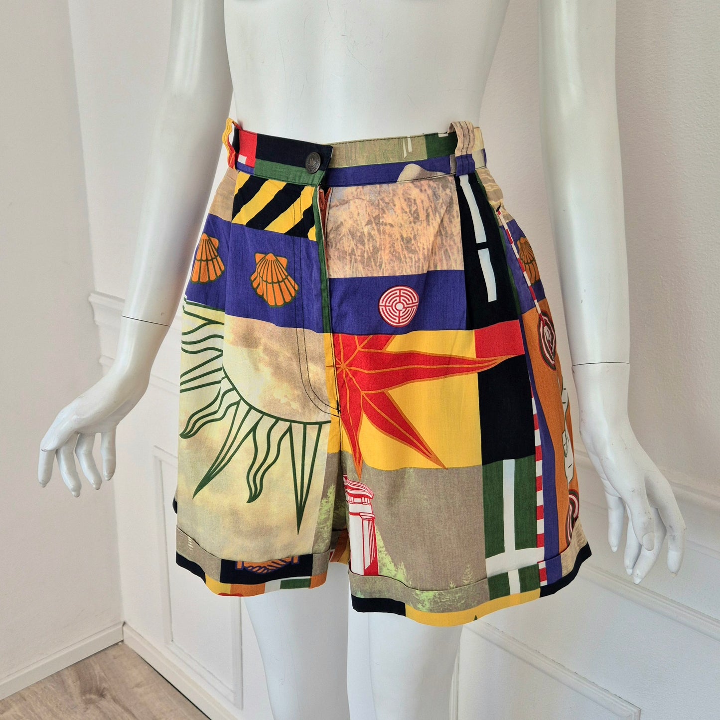Moschino | Shorts estivi cotone stampato