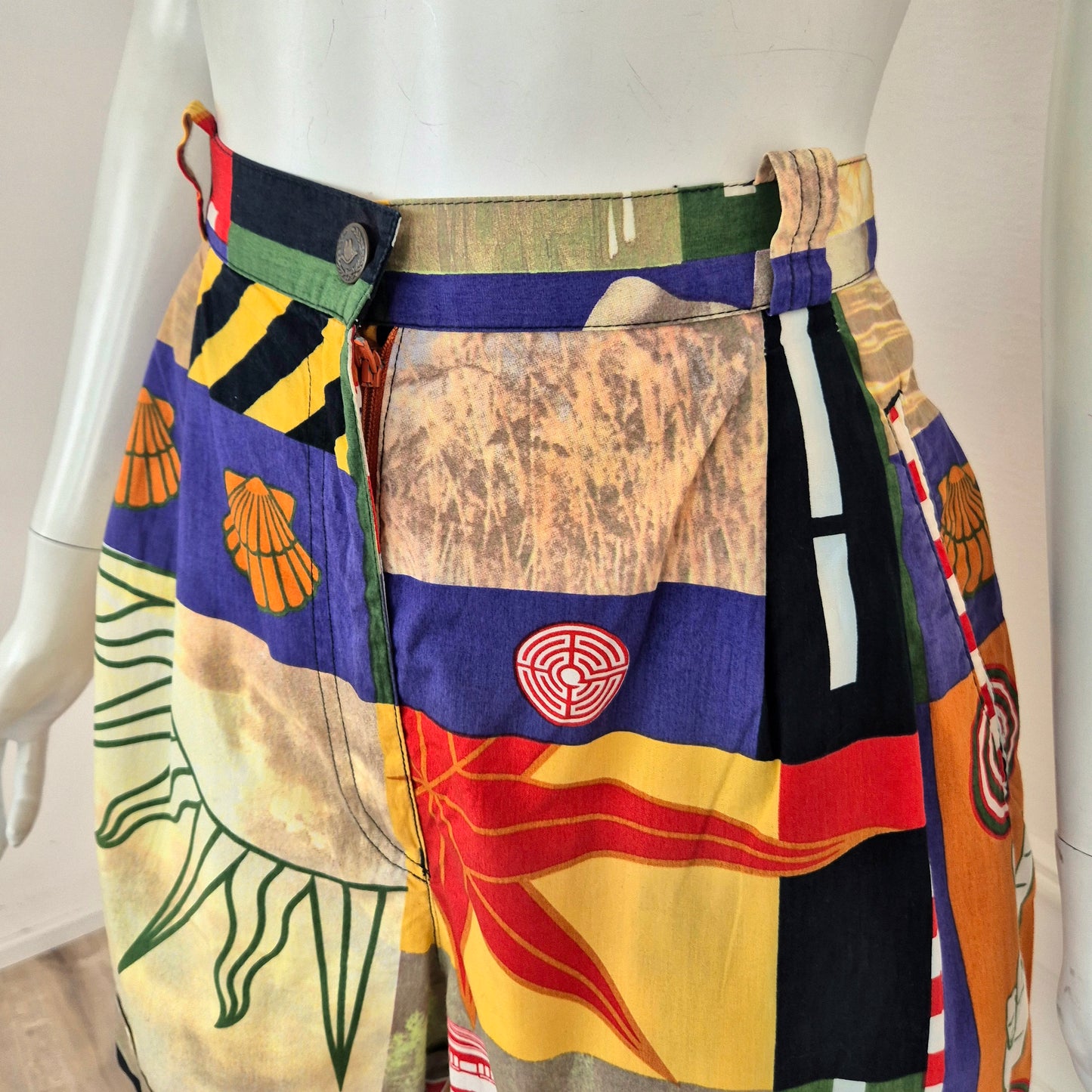 Moschino | Shorts estivi cotone stampato