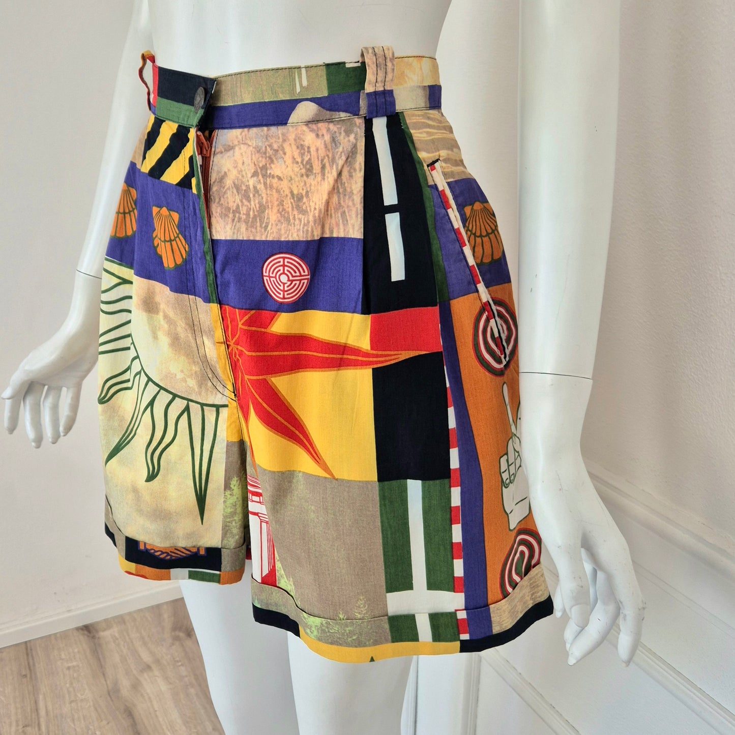 Moschino | Shorts estivi cotone stampato