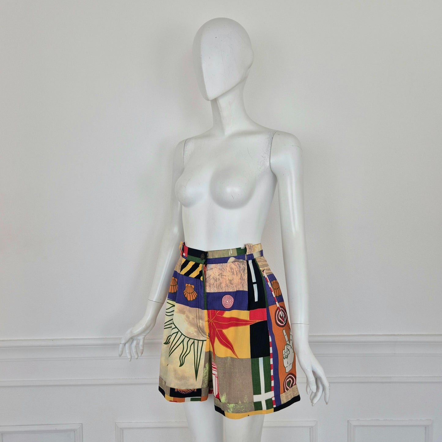 Moschino | Shorts estivi cotone stampato
