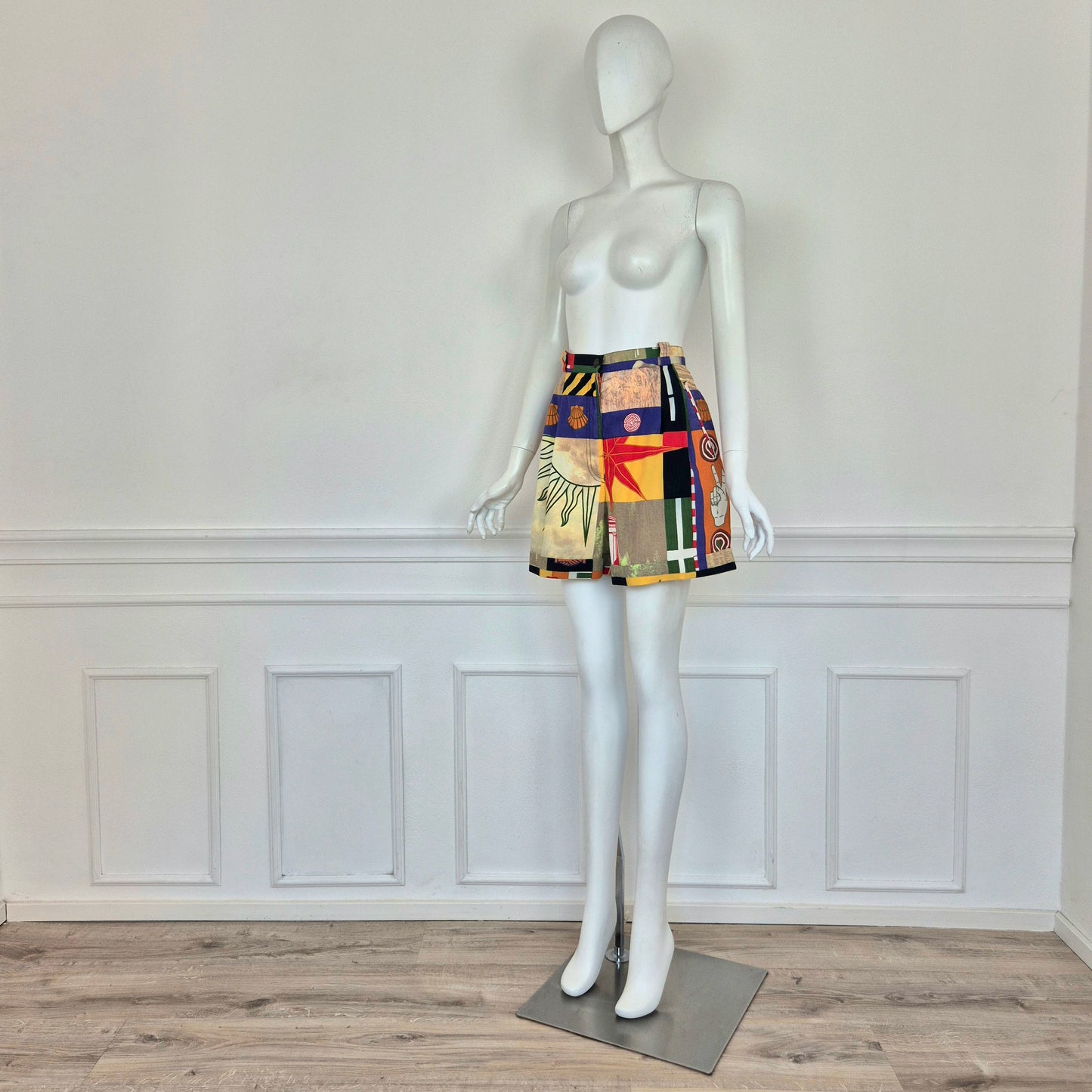Moschino | Shorts estivi cotone stampato