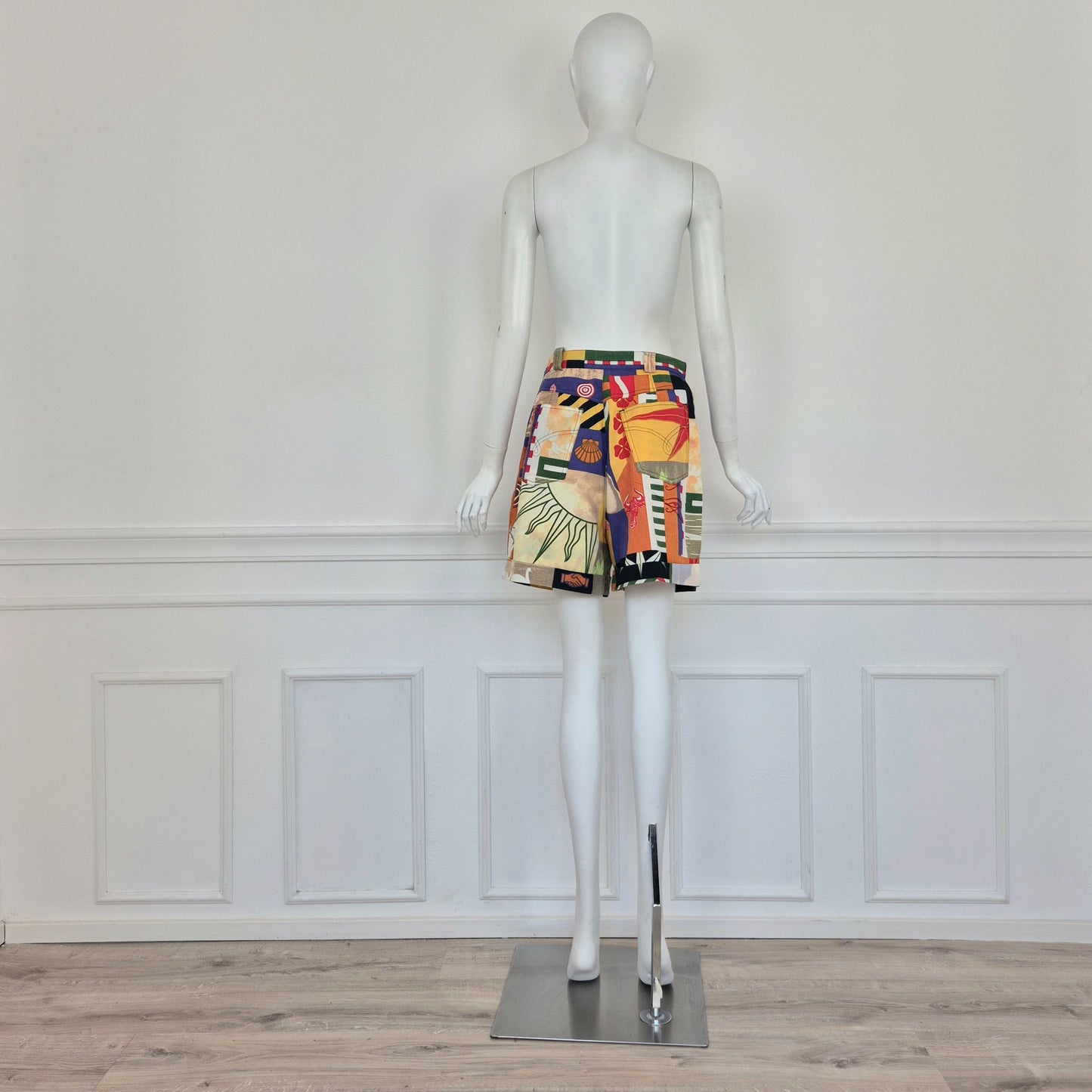 Moschino | Shorts estivi cotone stampato