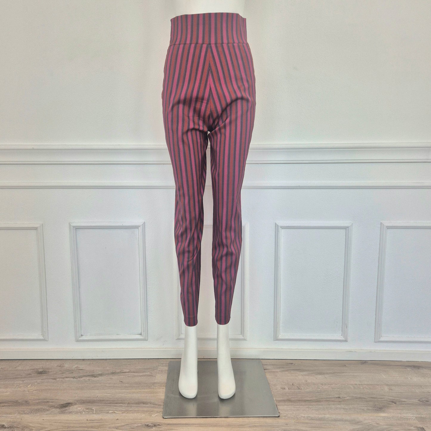 Romeo Gigli | Pantaloni a righe vita alta