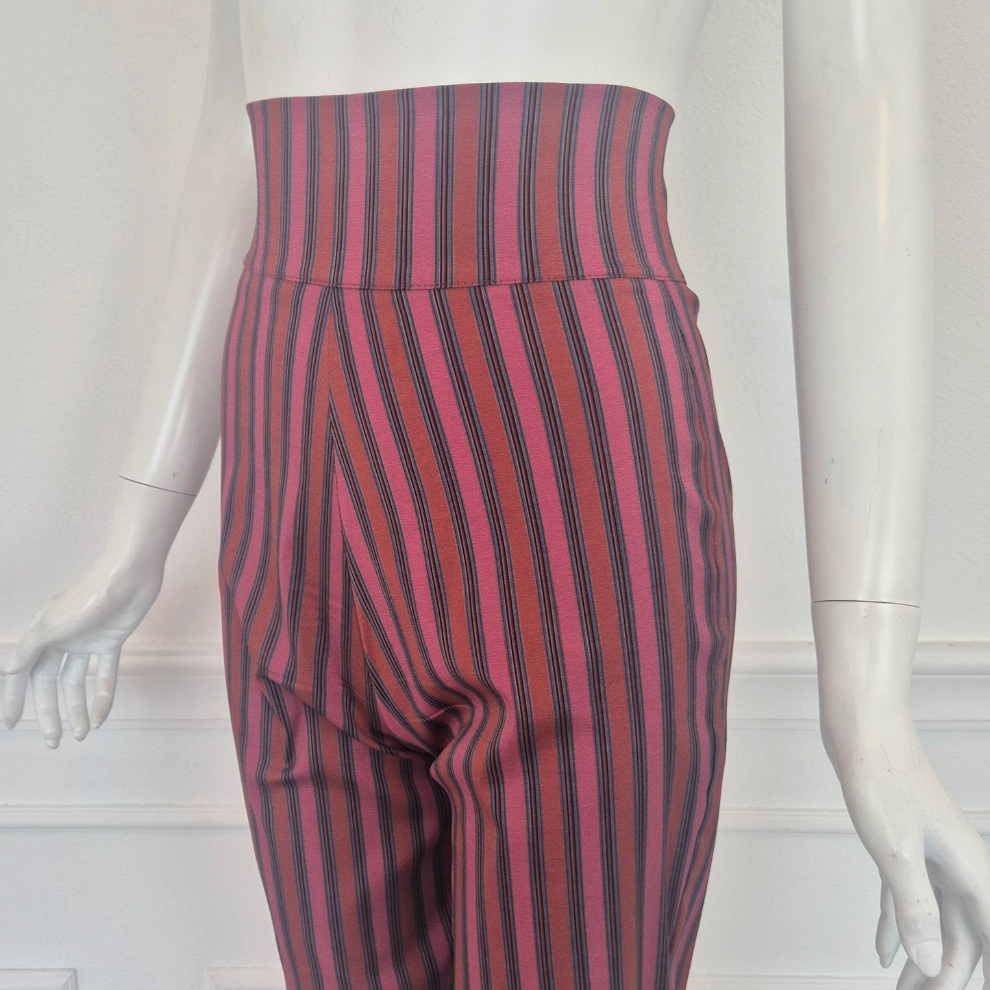 Romeo Gigli | Pantaloni a righe vita alta