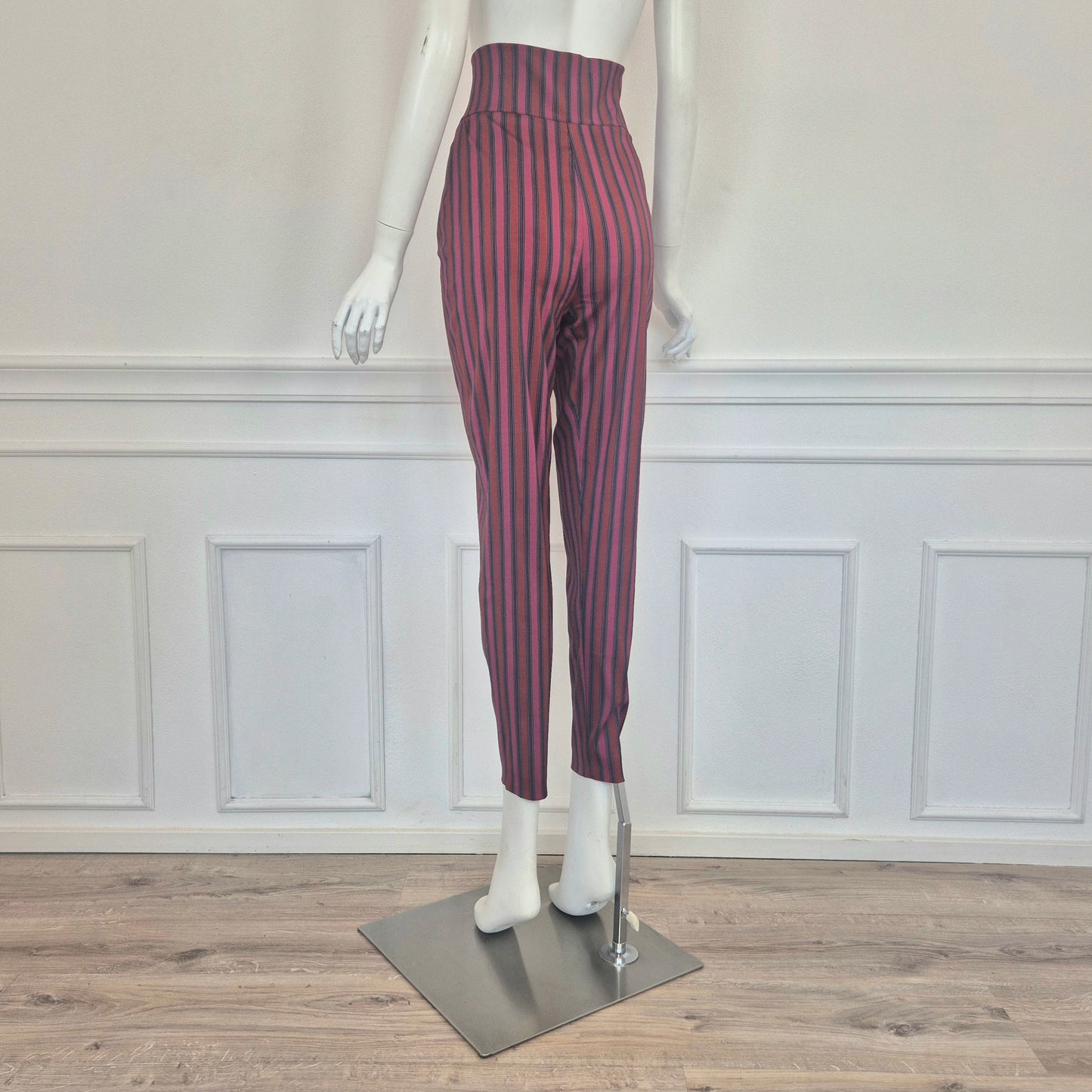 Romeo Gigli | Pantaloni a righe vita alta
