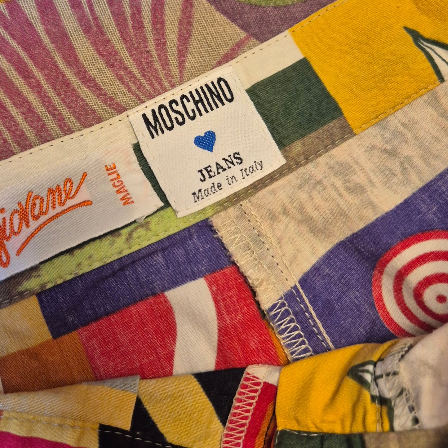 Moschino | Shorts estivi cotone stampato