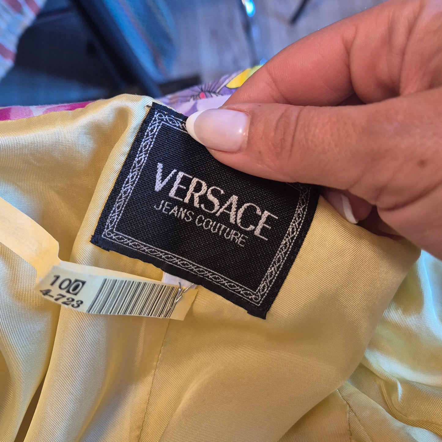 Versace Jeans Couture | Giacca manica corta stampa floreale