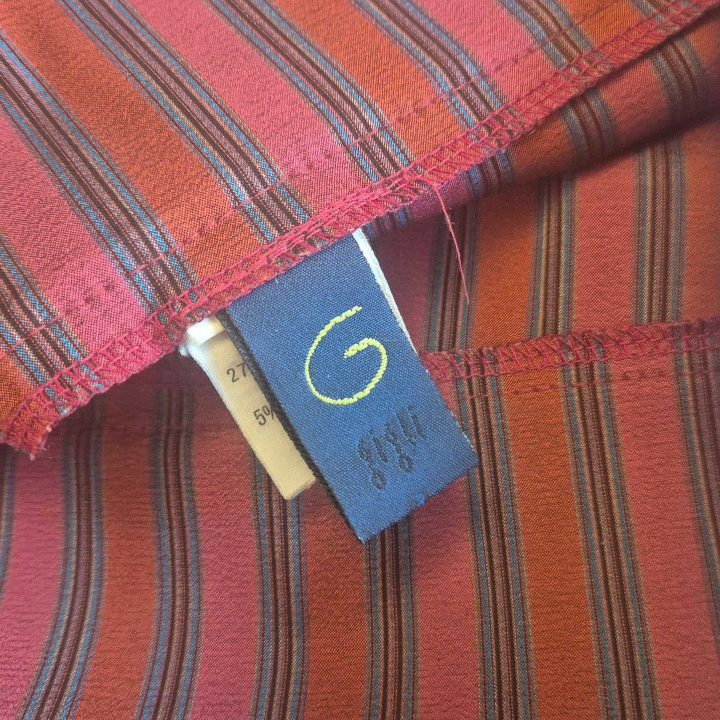 Romeo Gigli | Pantaloni a righe vita alta