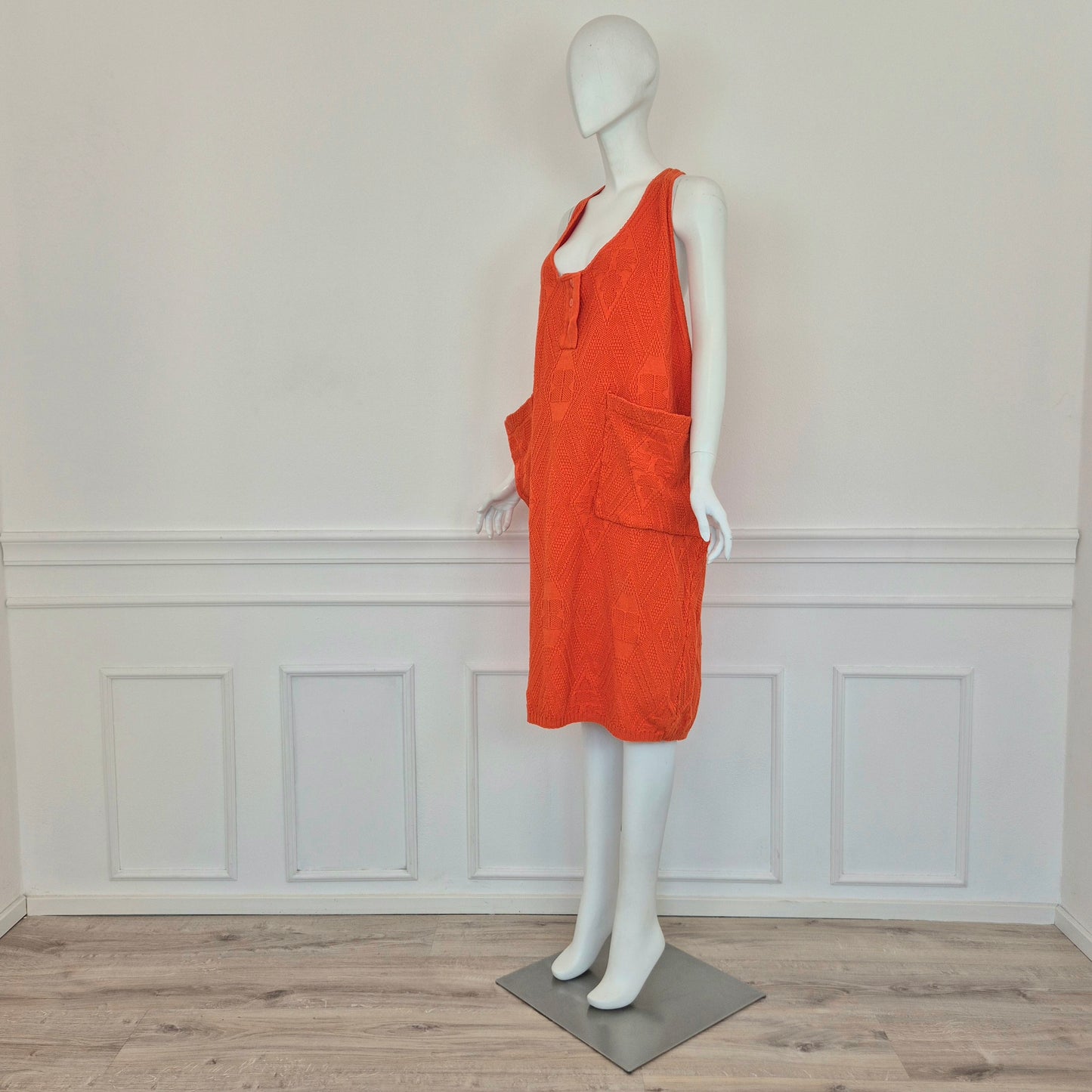 Benetton | Abito oversize vintage arancione