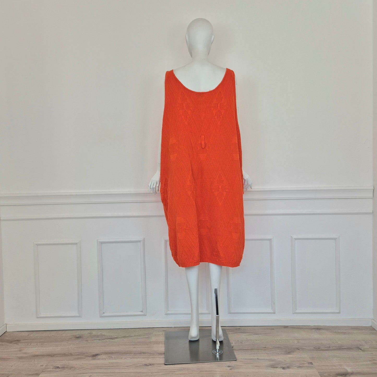 Benetton | Abito oversize vintage arancione