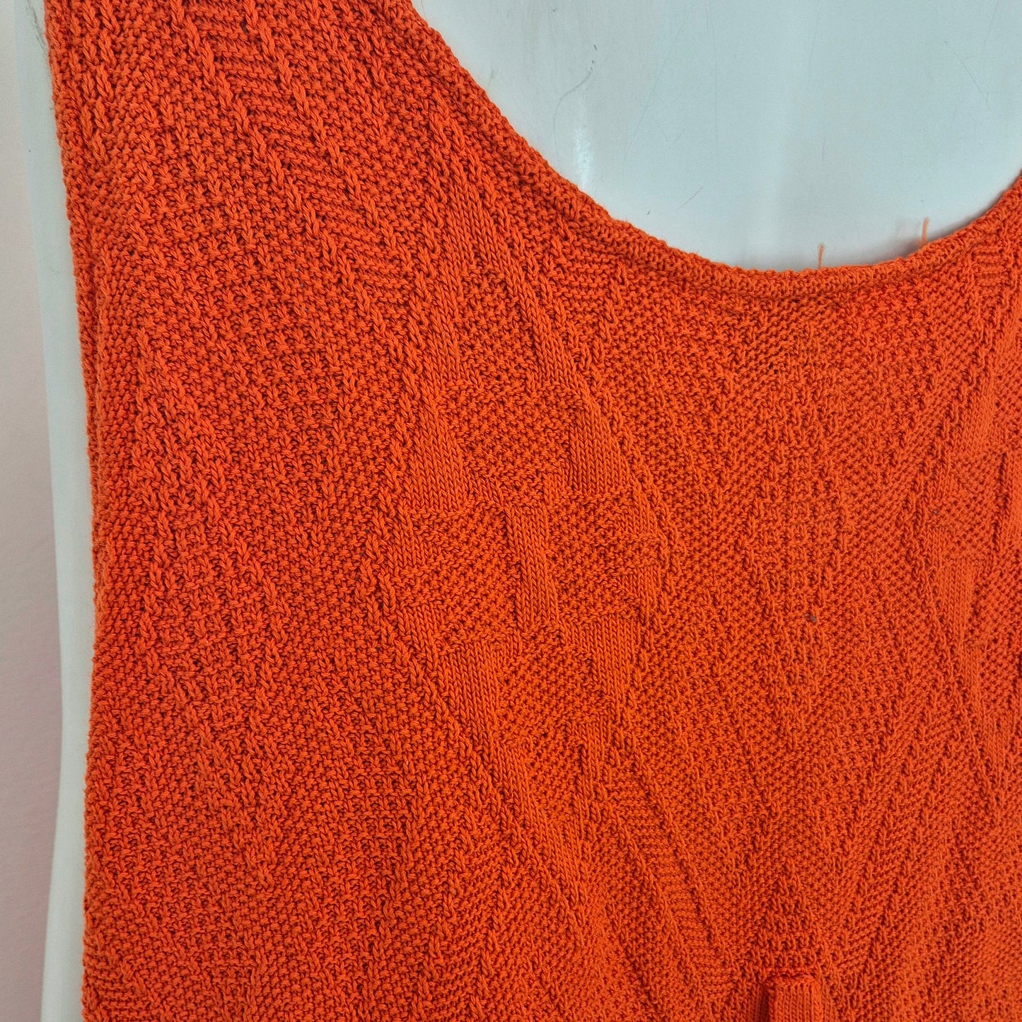 Benetton | Abito oversize vintage arancione