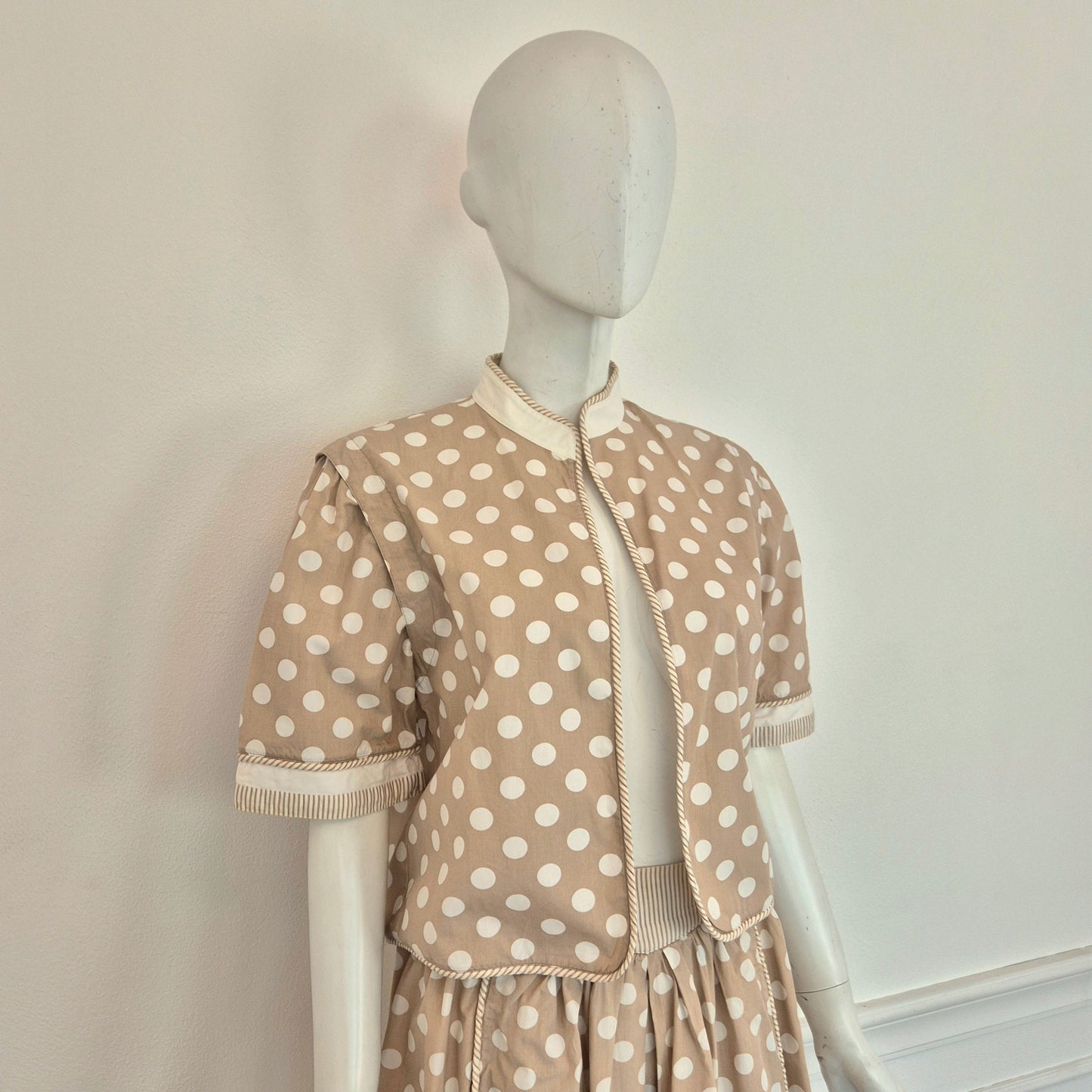 Louis Feraud | Completo vintage pois