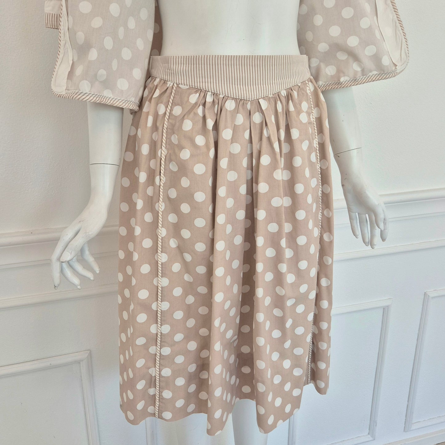 Louis Feraud | Completo vintage pois