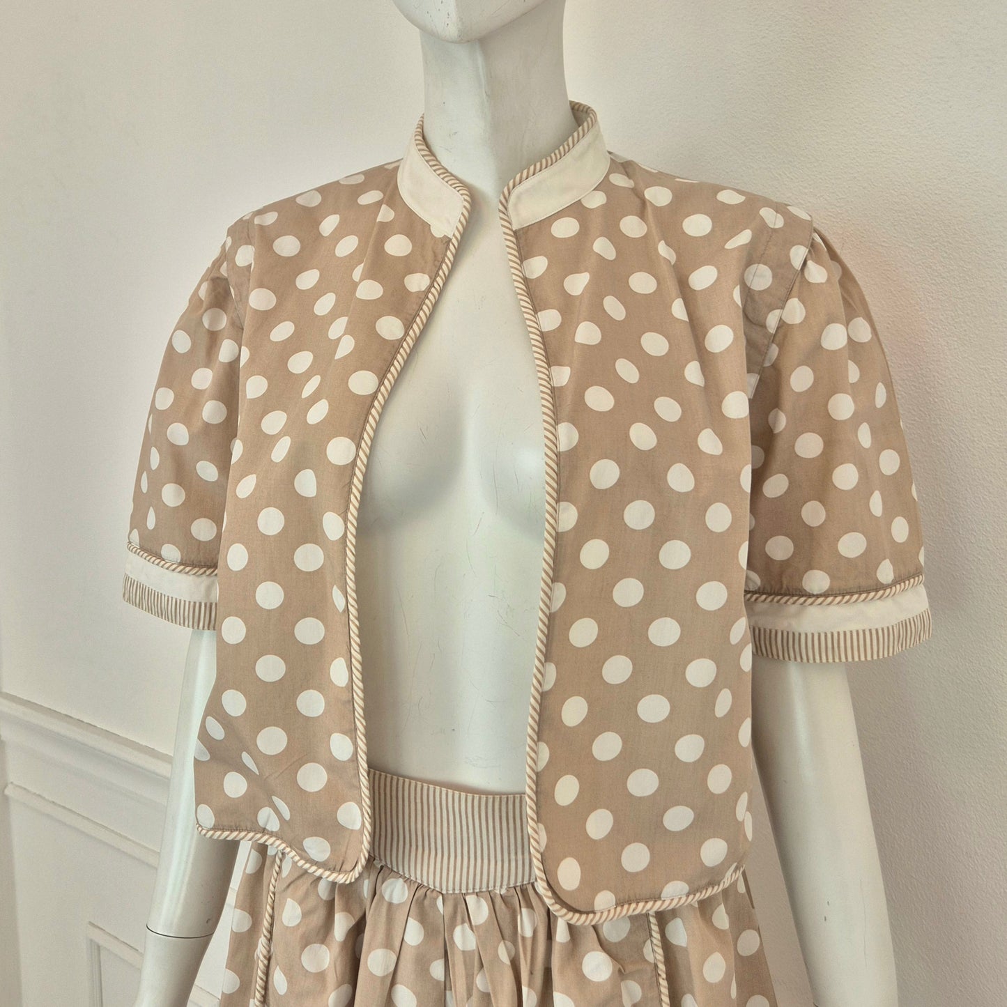 Louis Feraud | Completo vintage pois