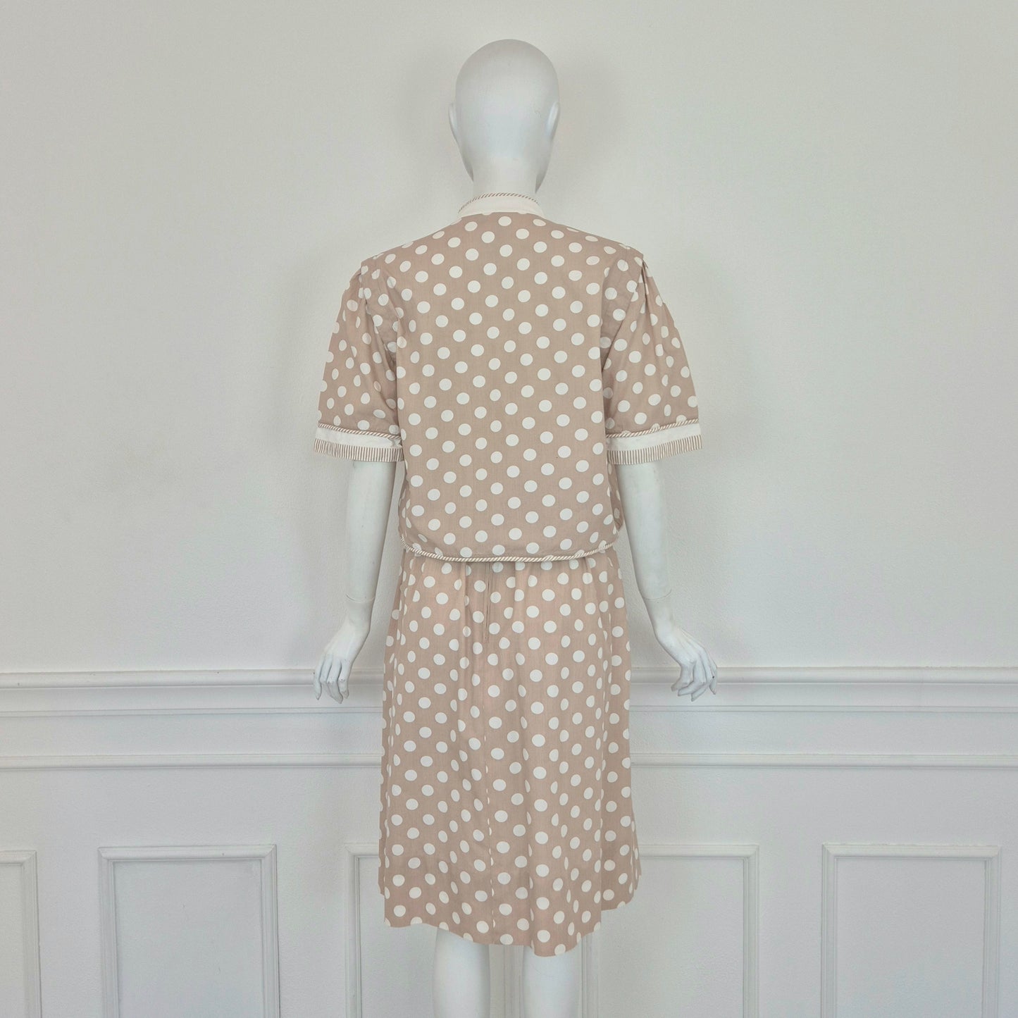 Louis Feraud | Completo vintage pois