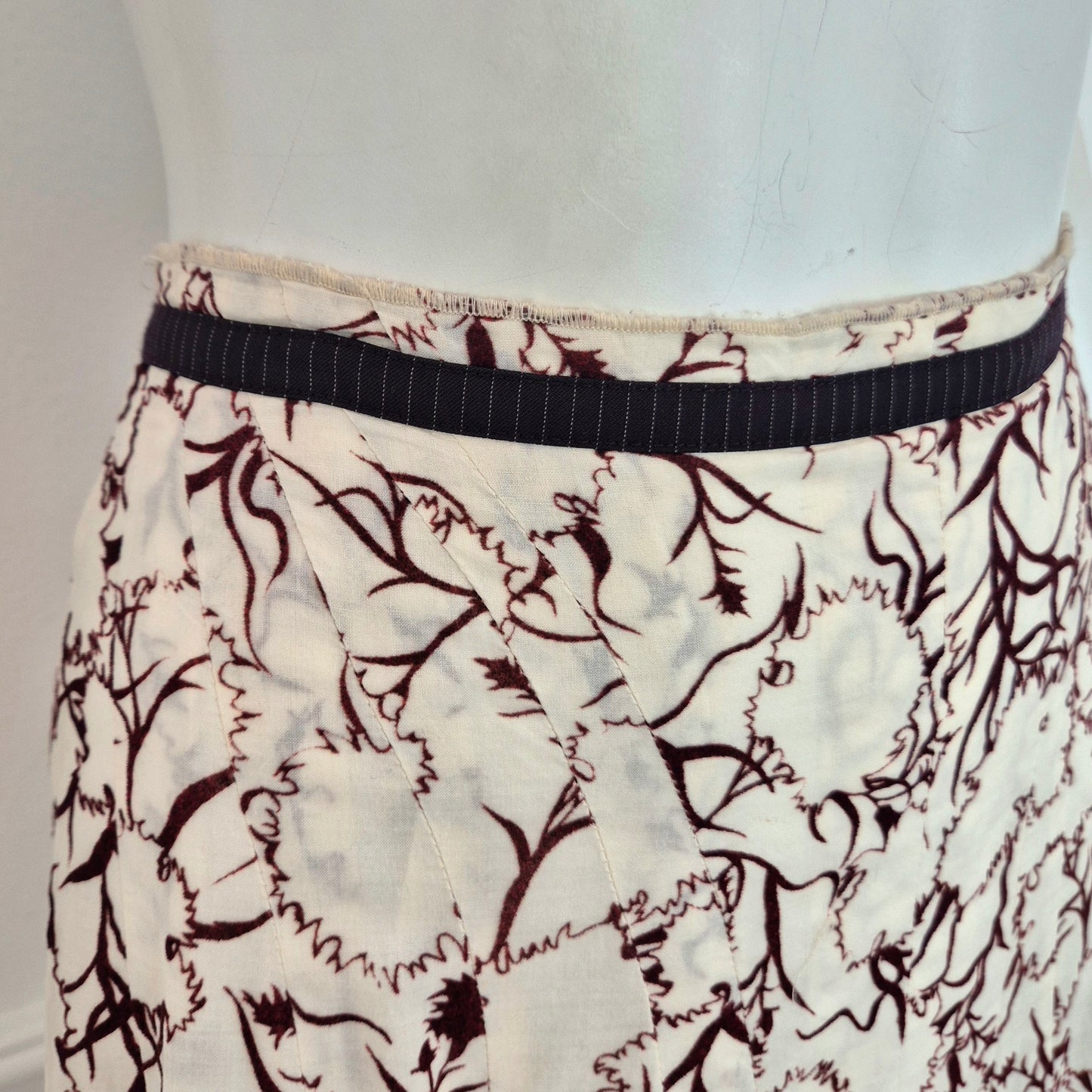 Antonio Marras | Gonna lunga fantasia in rilievo