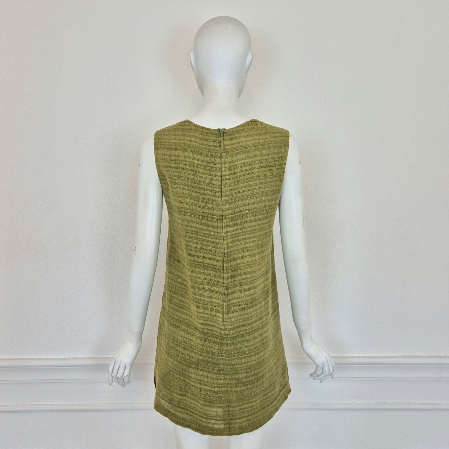 Romeo Gigli | Top verde tessuto grezzo