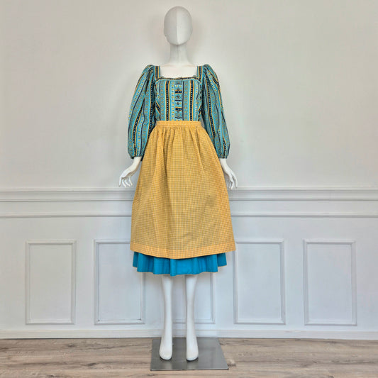 Yves Saint Laurent | Abito vintage anni '70 stile Drindl