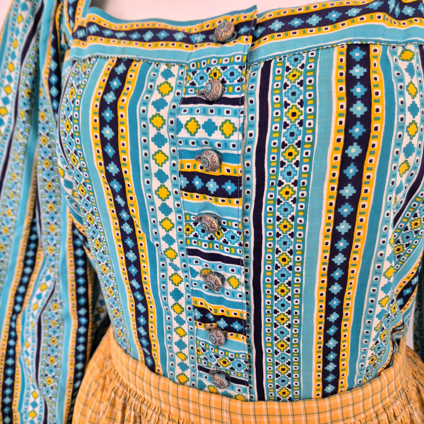 Yves Saint Laurent | Abito vintage anni '70 stile Drindl