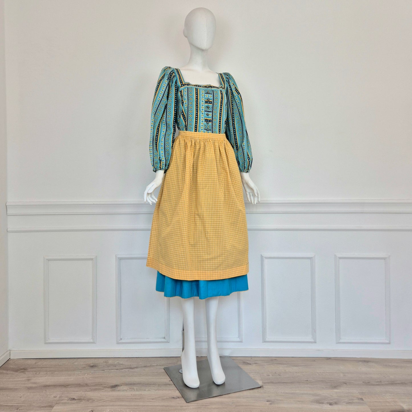 Yves Saint Laurent | Abito vintage anni '70 stile Drindl