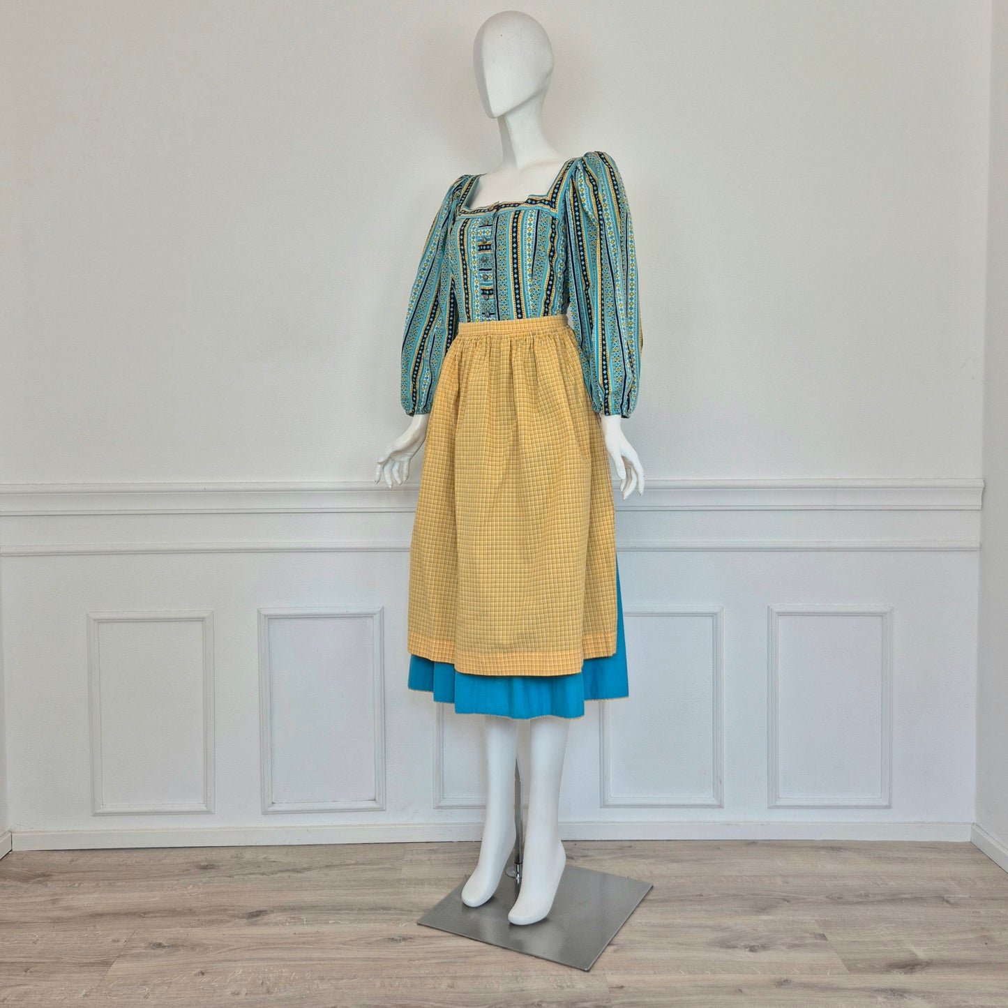 Yves Saint Laurent | Abito vintage anni '70 stile Drindl