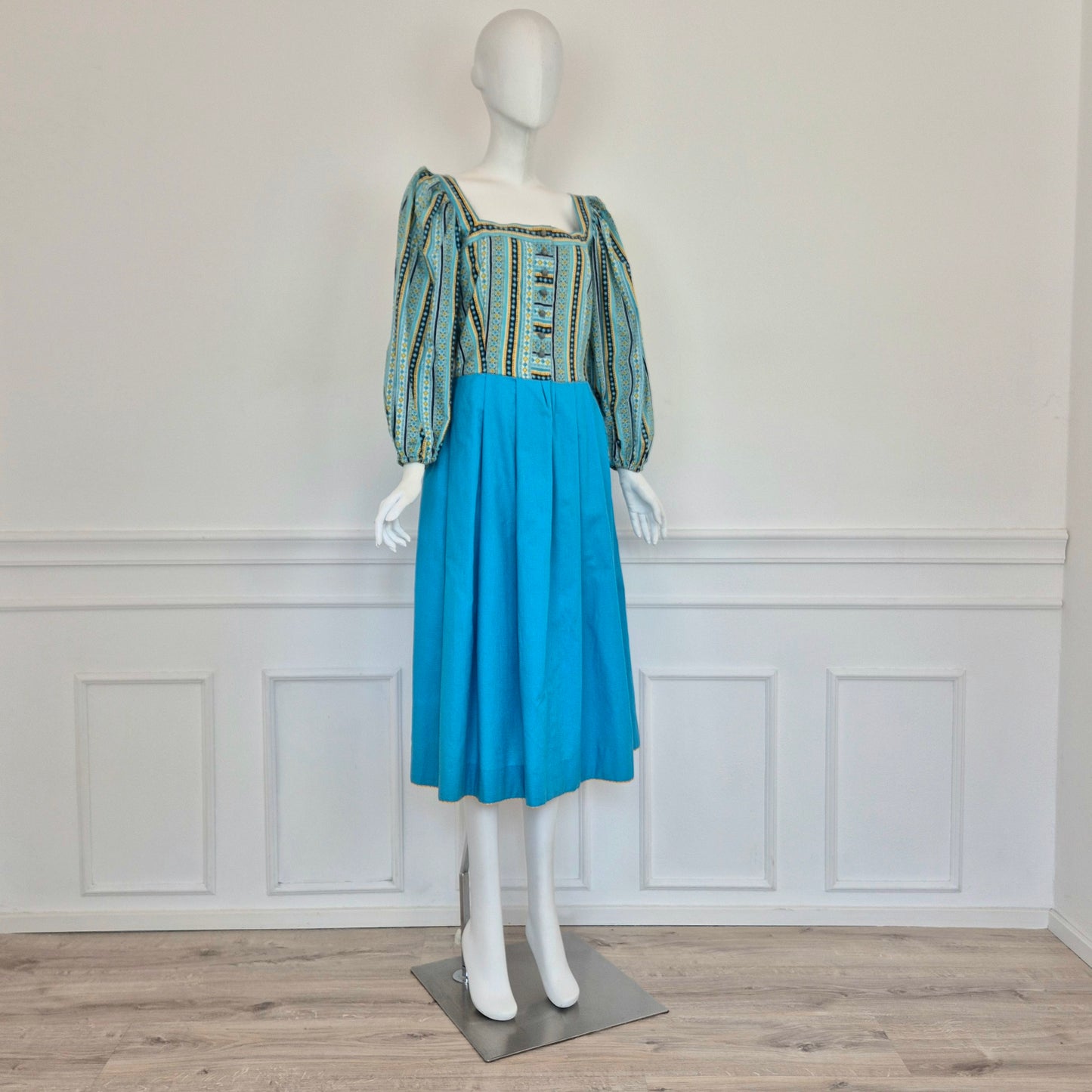 Yves Saint Laurent | Abito vintage anni '70 stile Drindl