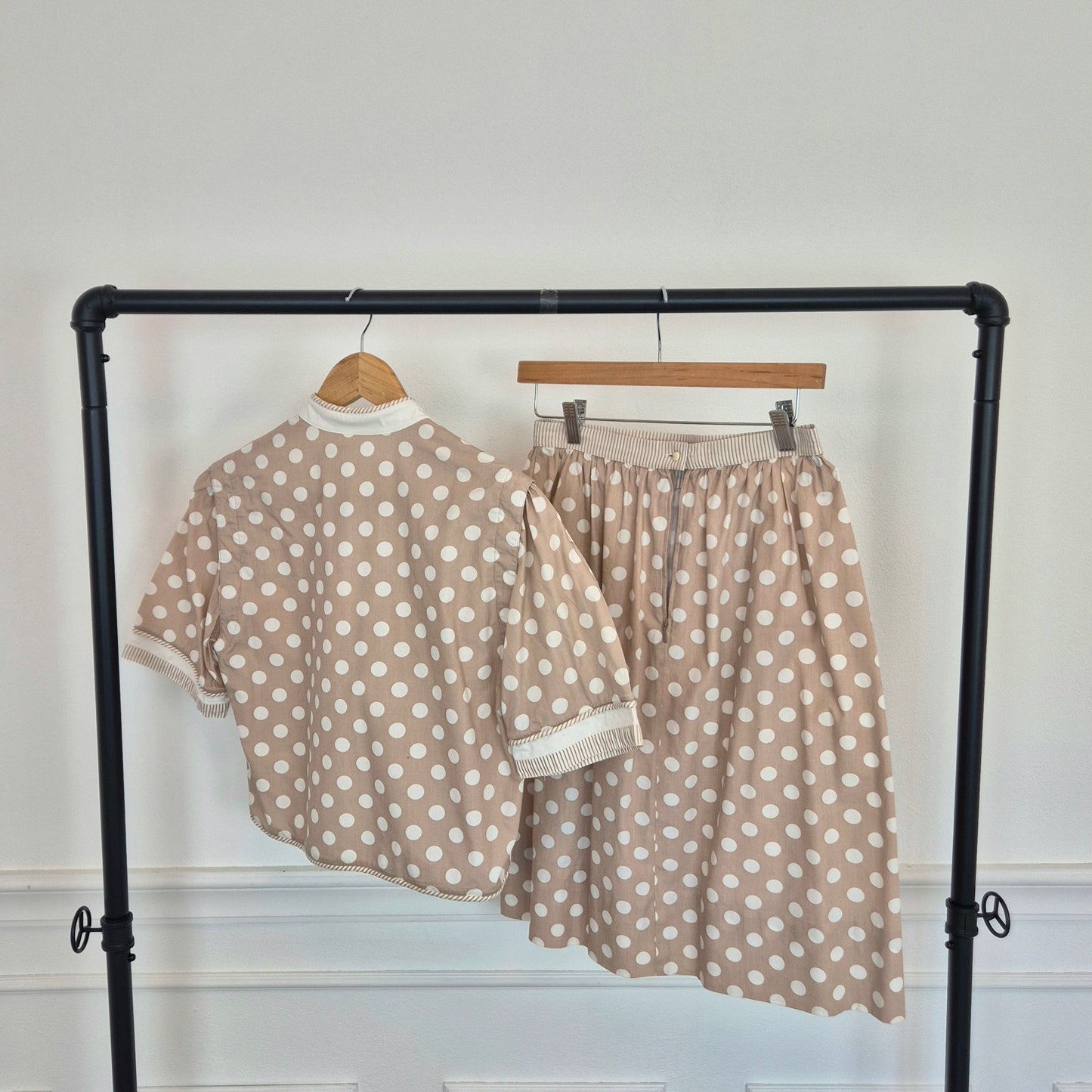 Louis Feraud | Completo vintage pois