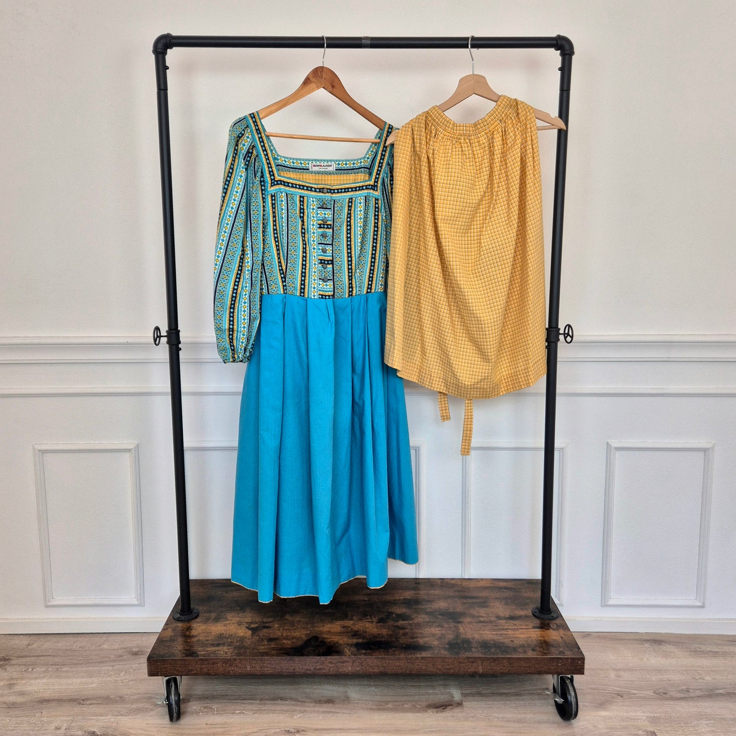 Yves Saint Laurent | Abito vintage anni '70 stile Drindl