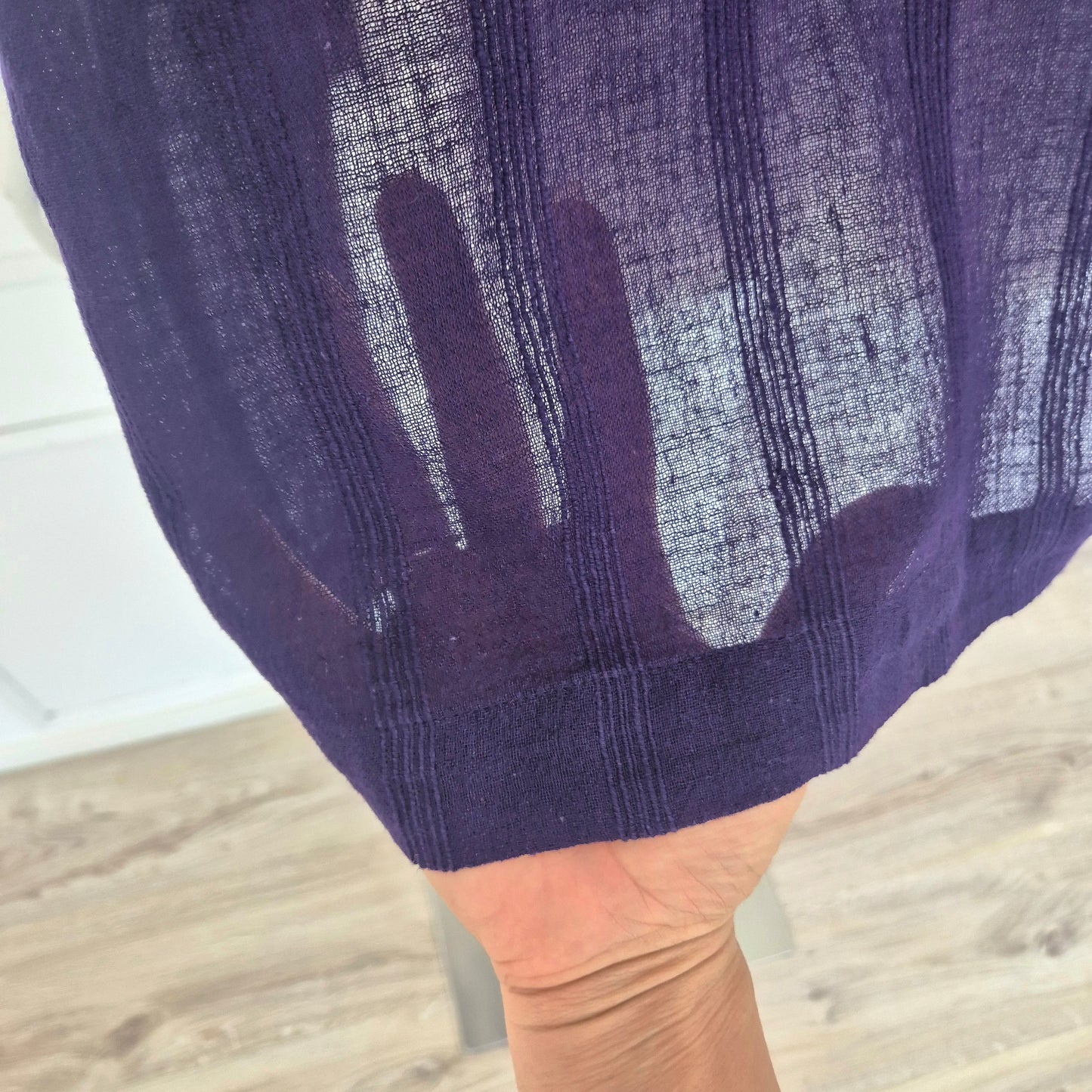 Romeo Gigli | Camicia estiva cotone garzato viola