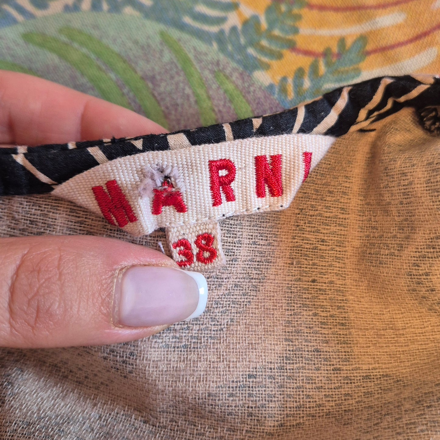 Marni | Abito stampa alberi fw 2011