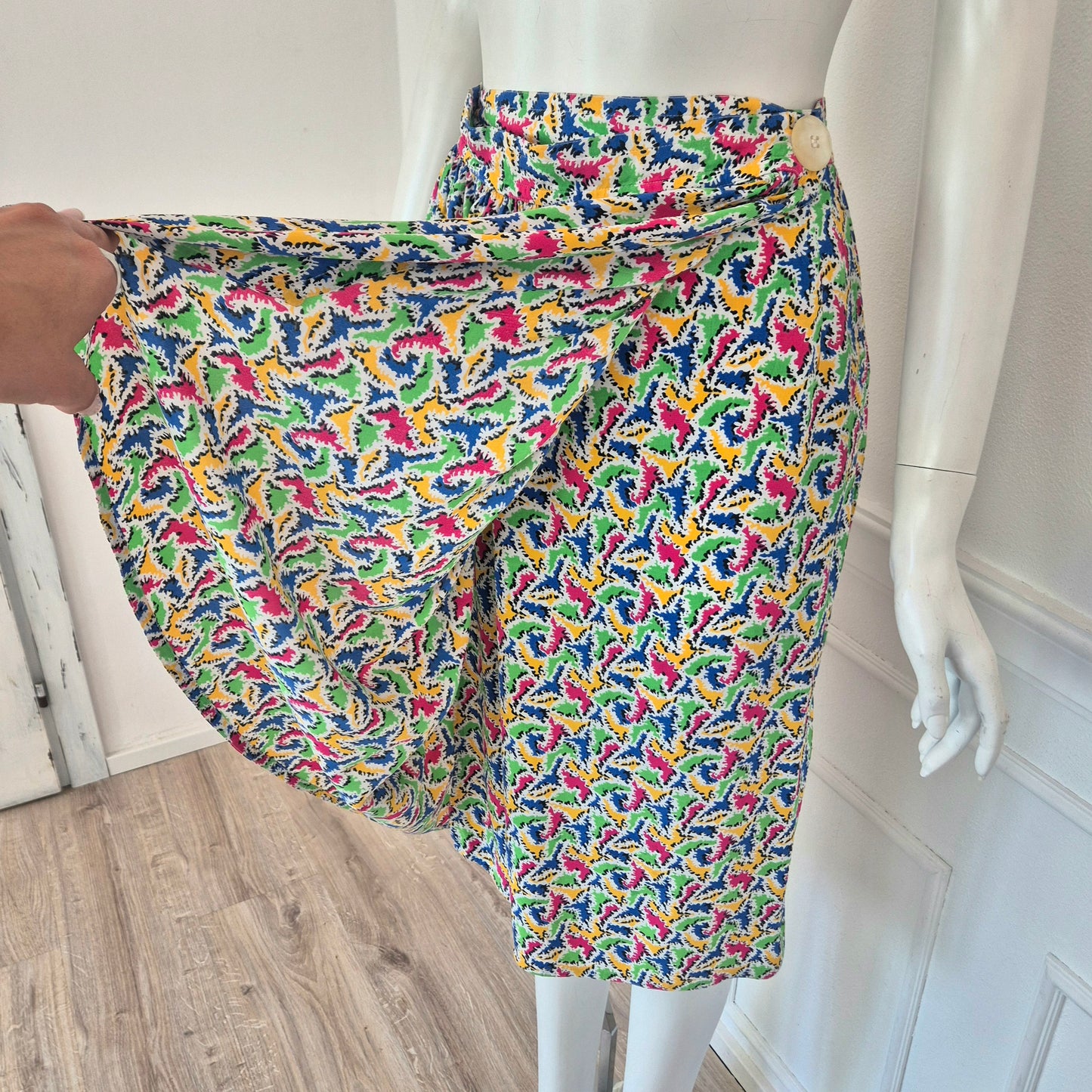 Lanvin | Gonna a portafoglio multicolor