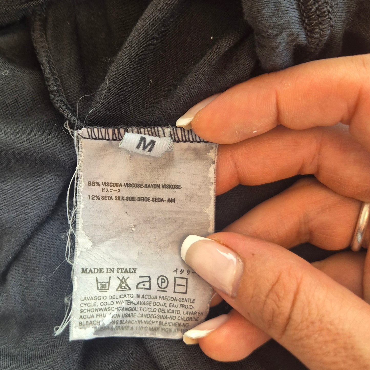 Martin Margiela | Abito lungo nero