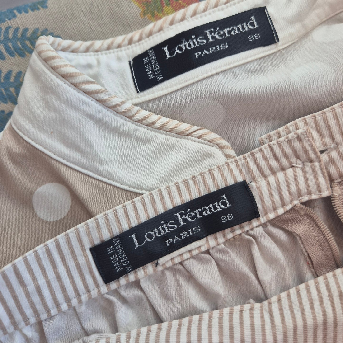 Louis Feraud | Completo vintage pois