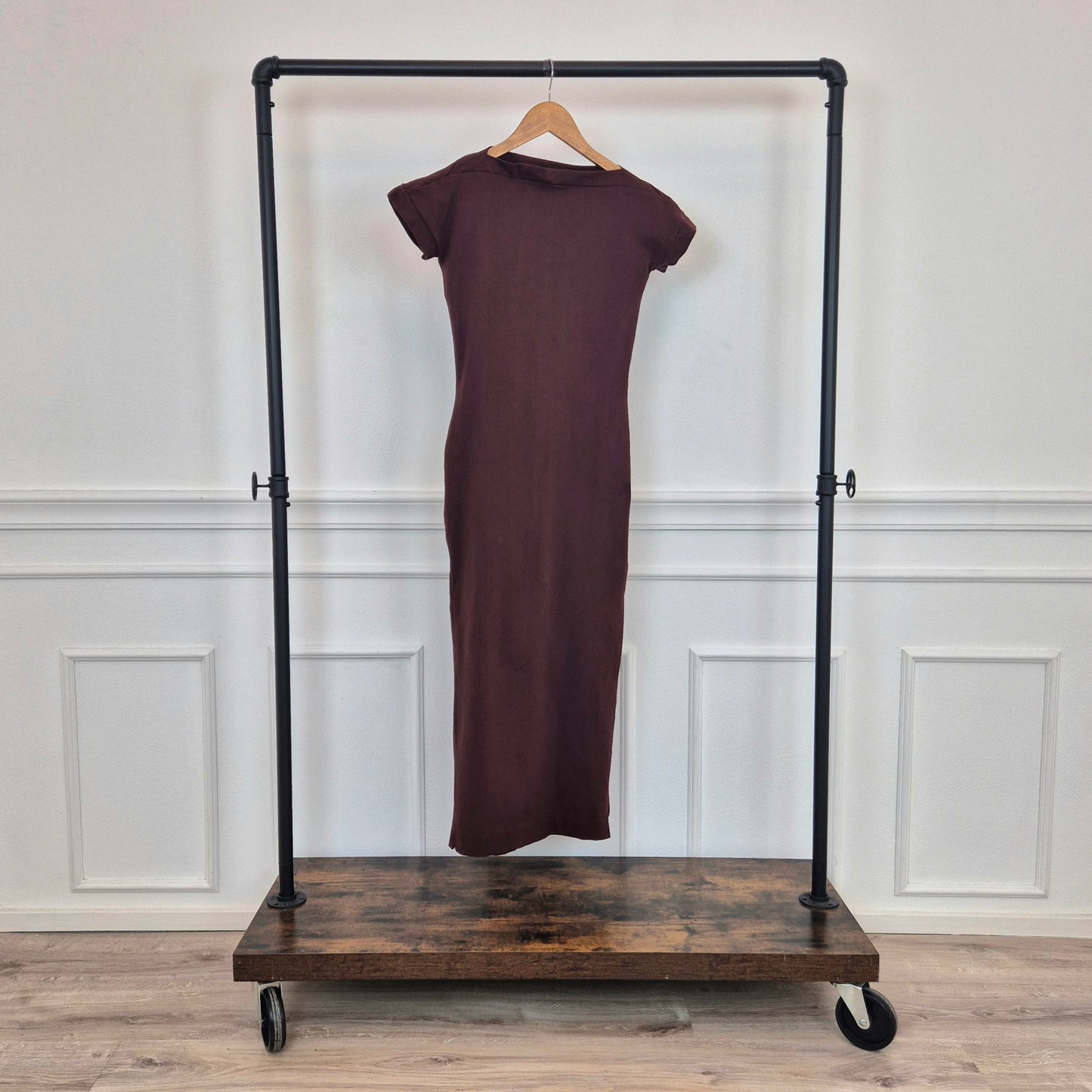 Romeo Gigli | Abito lungo aderente bordeaux