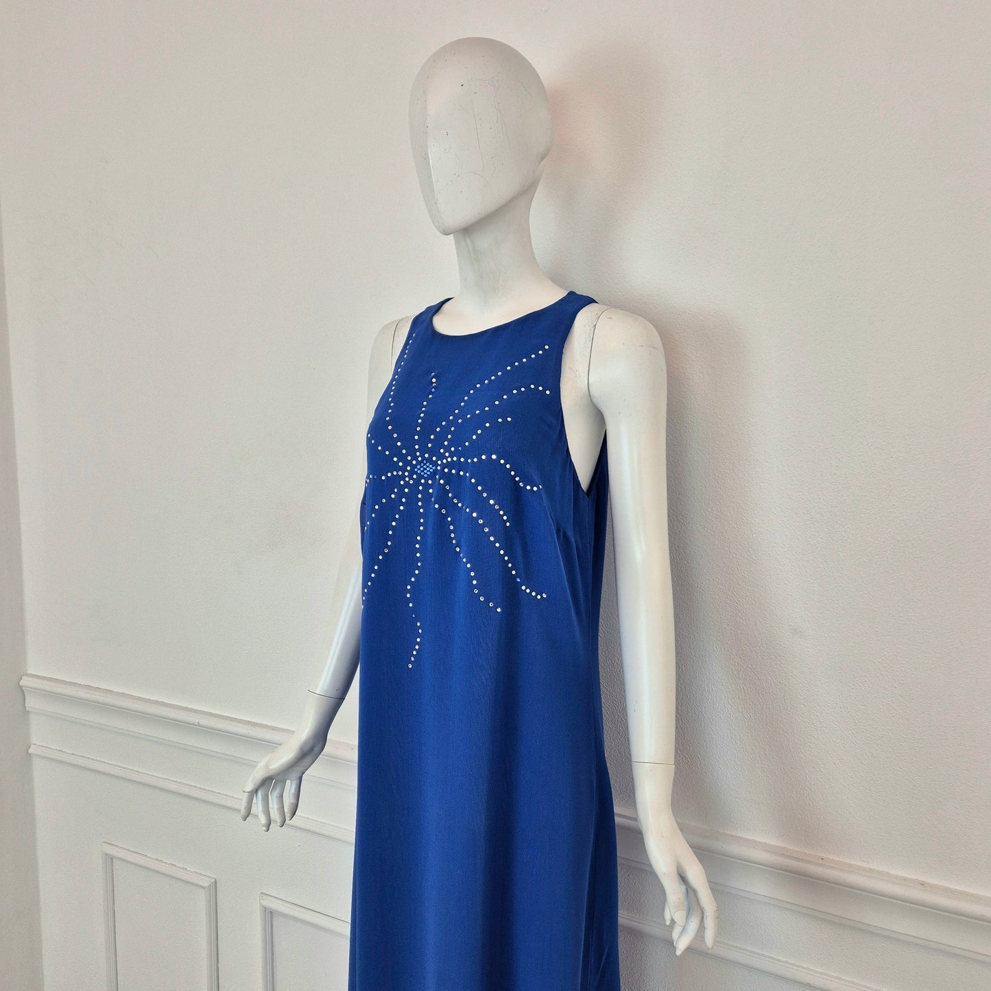 Versus Gianni Versace | Abito lungo blu strass