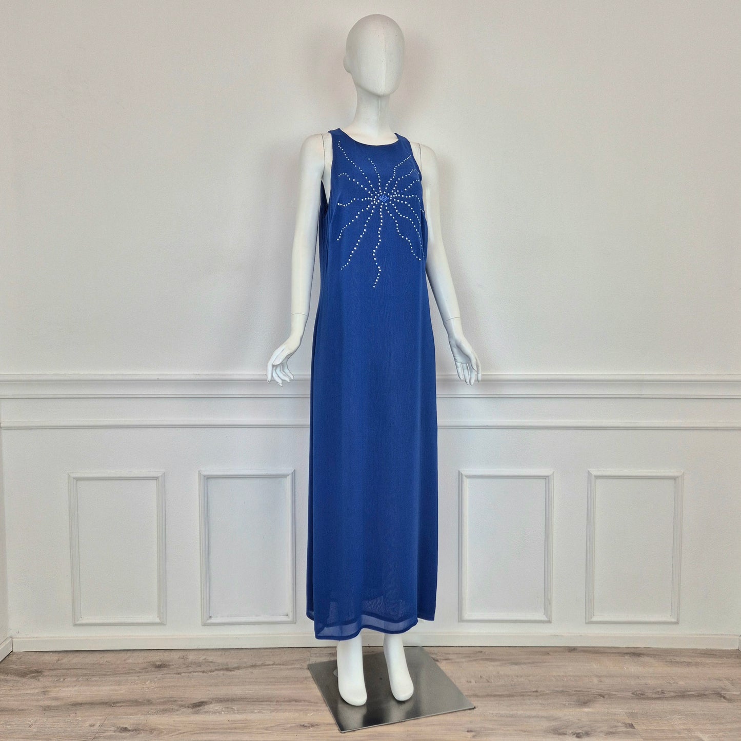 Versus Gianni Versace | Abito lungo blu strass