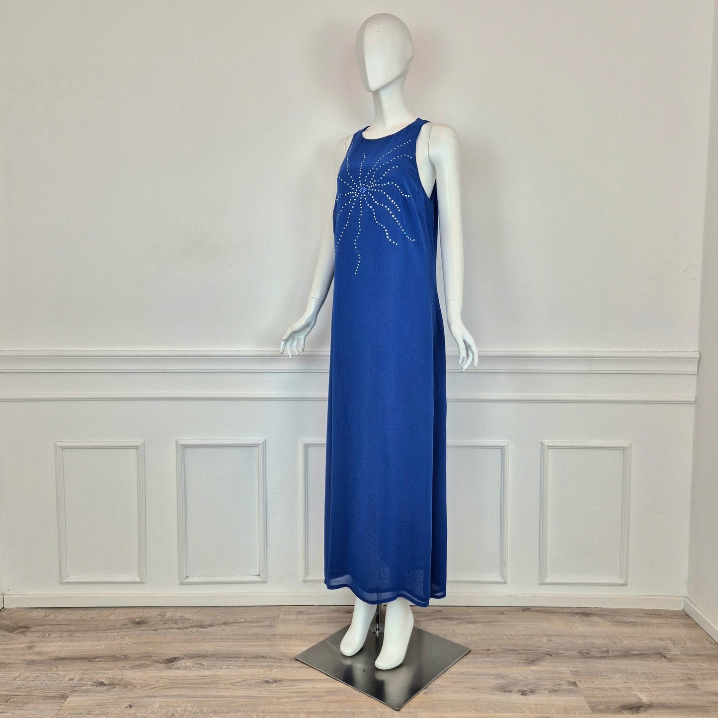 Versus Gianni Versace | Abito lungo blu strass