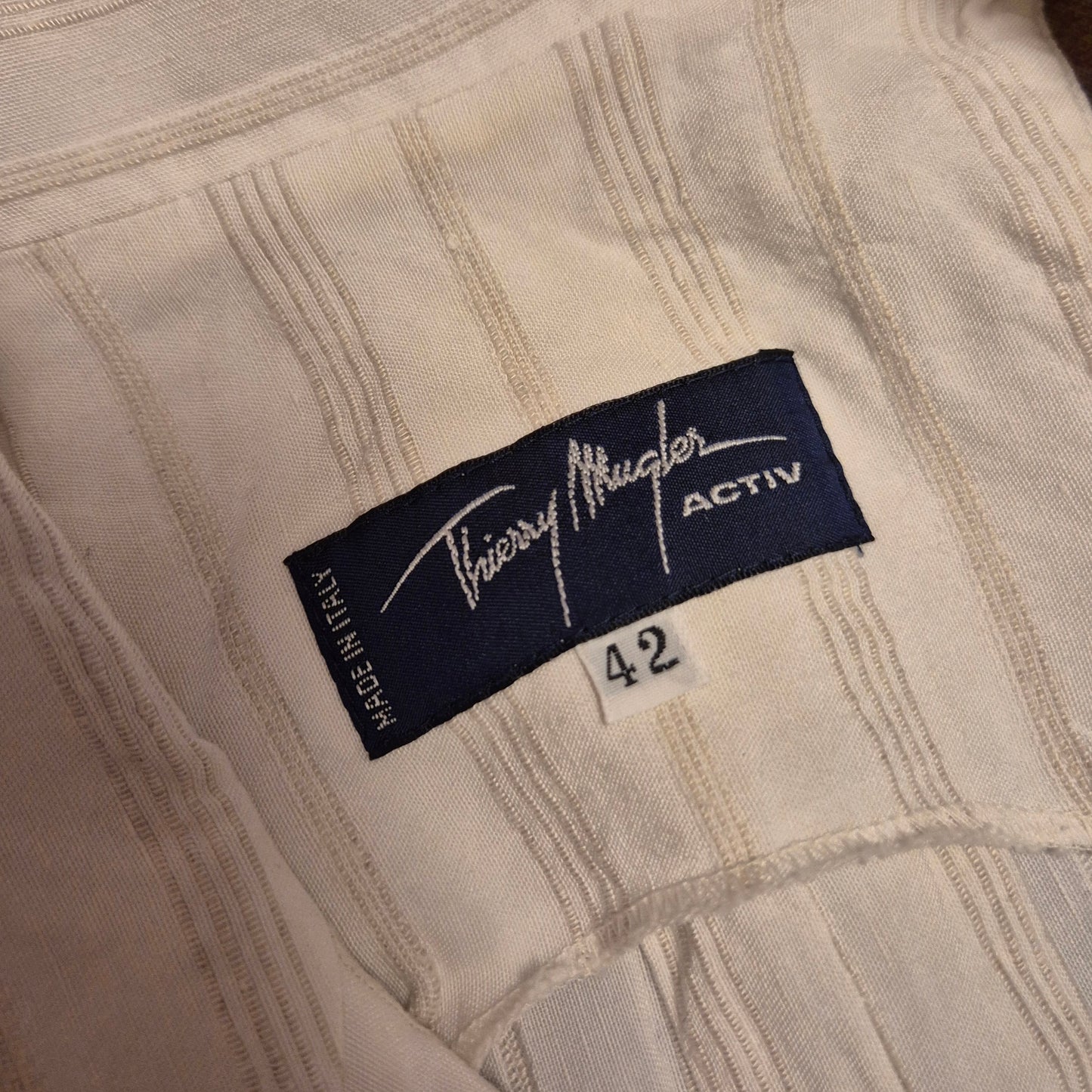 Thierry Mugler | Camicetta in cotone con lacci