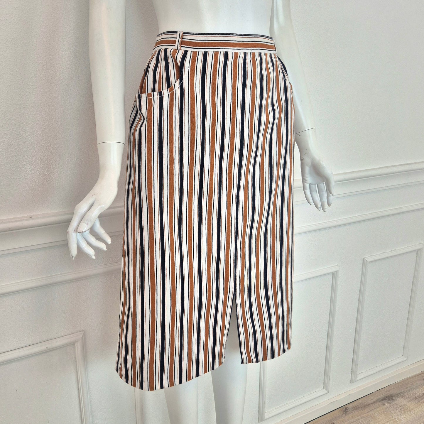 Celine | Gonna vintage righe