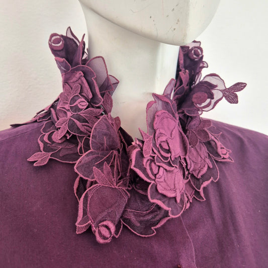 Callaghan | Camicia colletto rose 1989
