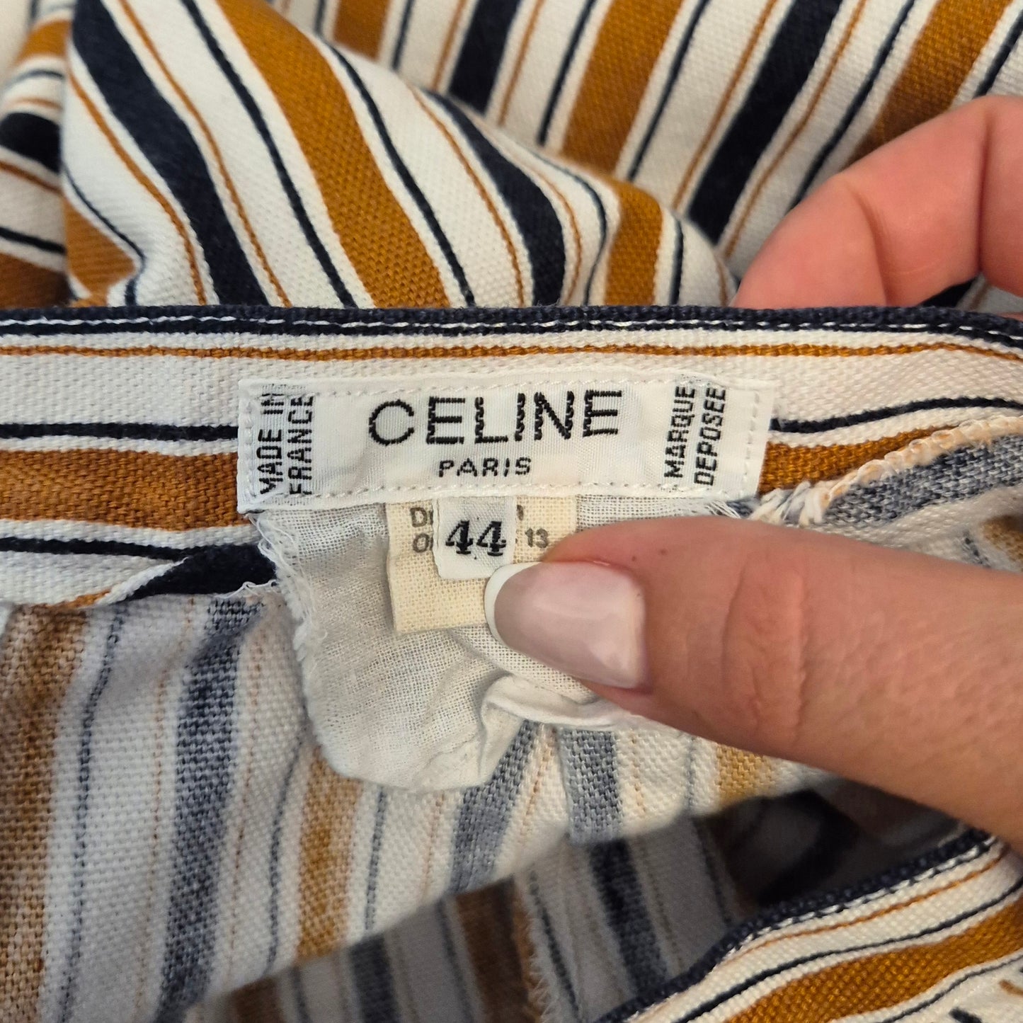 Celine | Gonna vintage righe