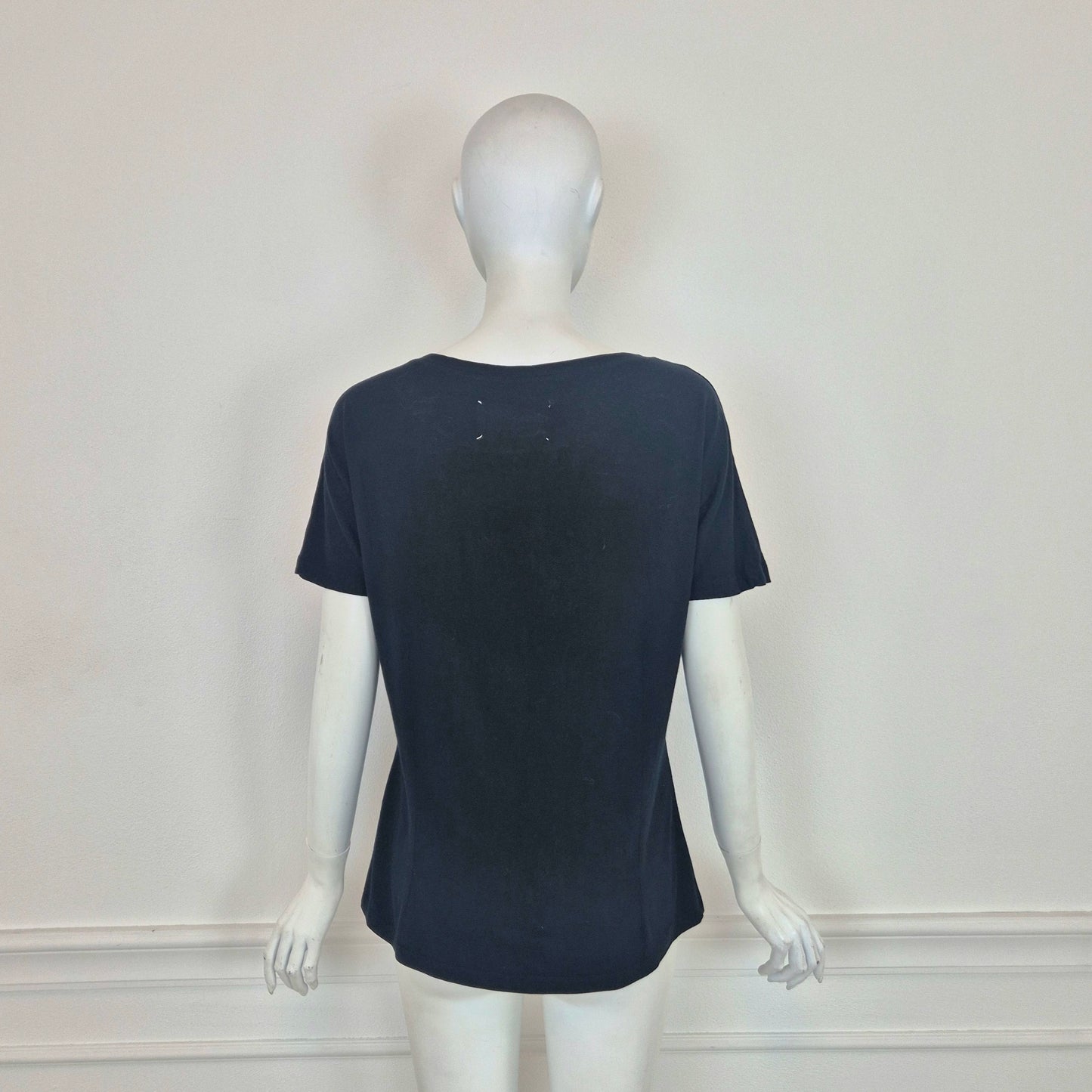 Martin Margiela | T shirt viscosa nera