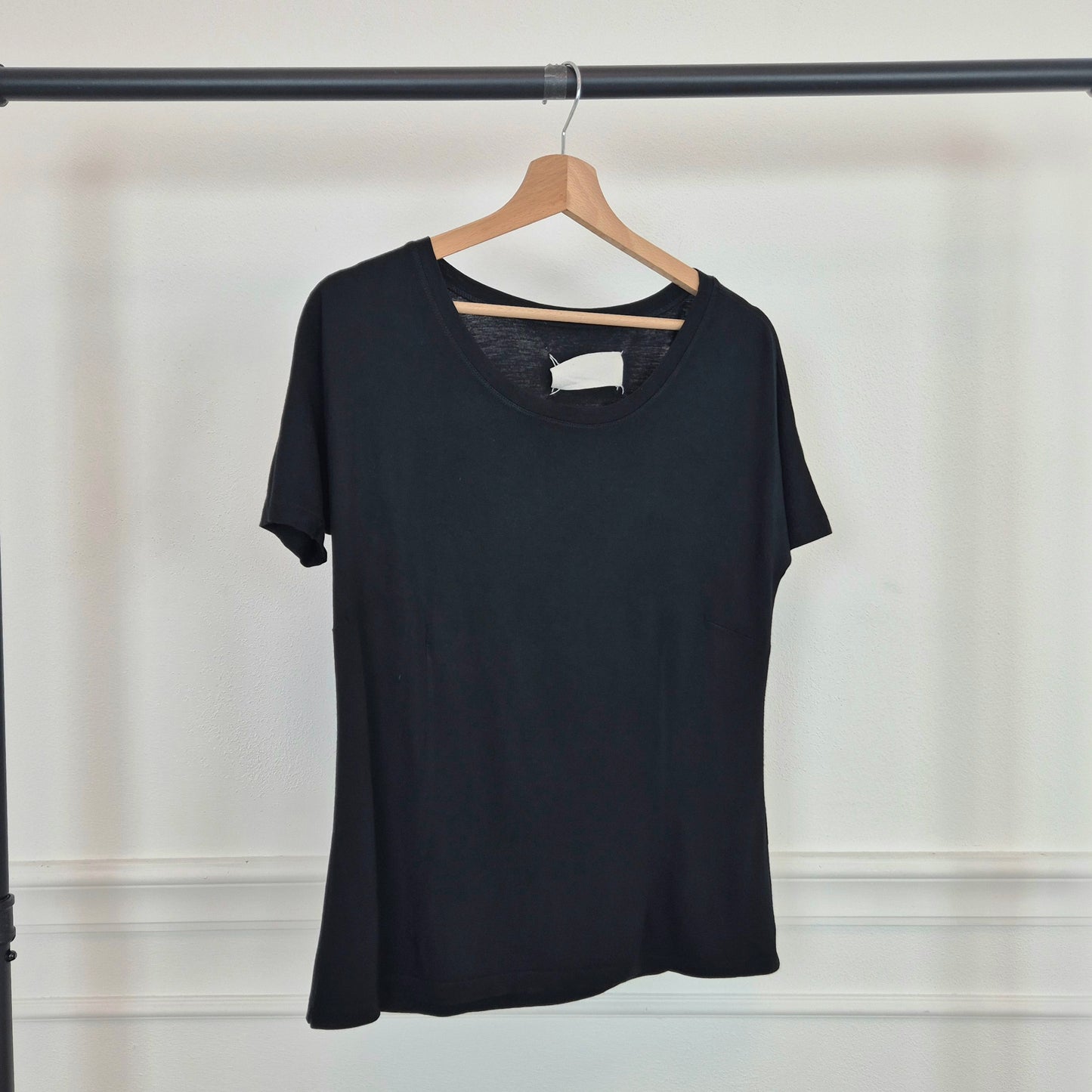 Martin Margiela | T shirt viscosa nera
