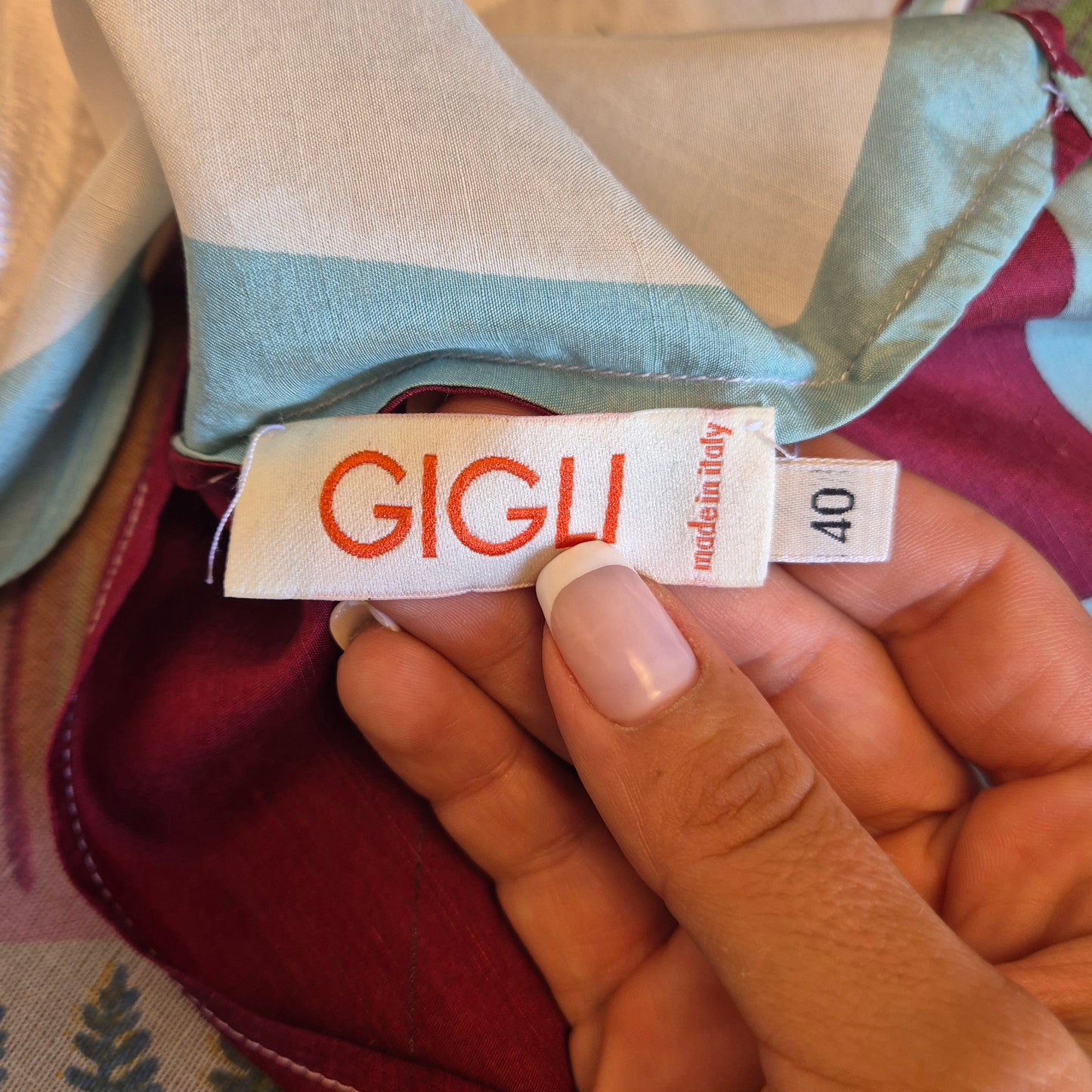Gigli | Top estivo scollo americana