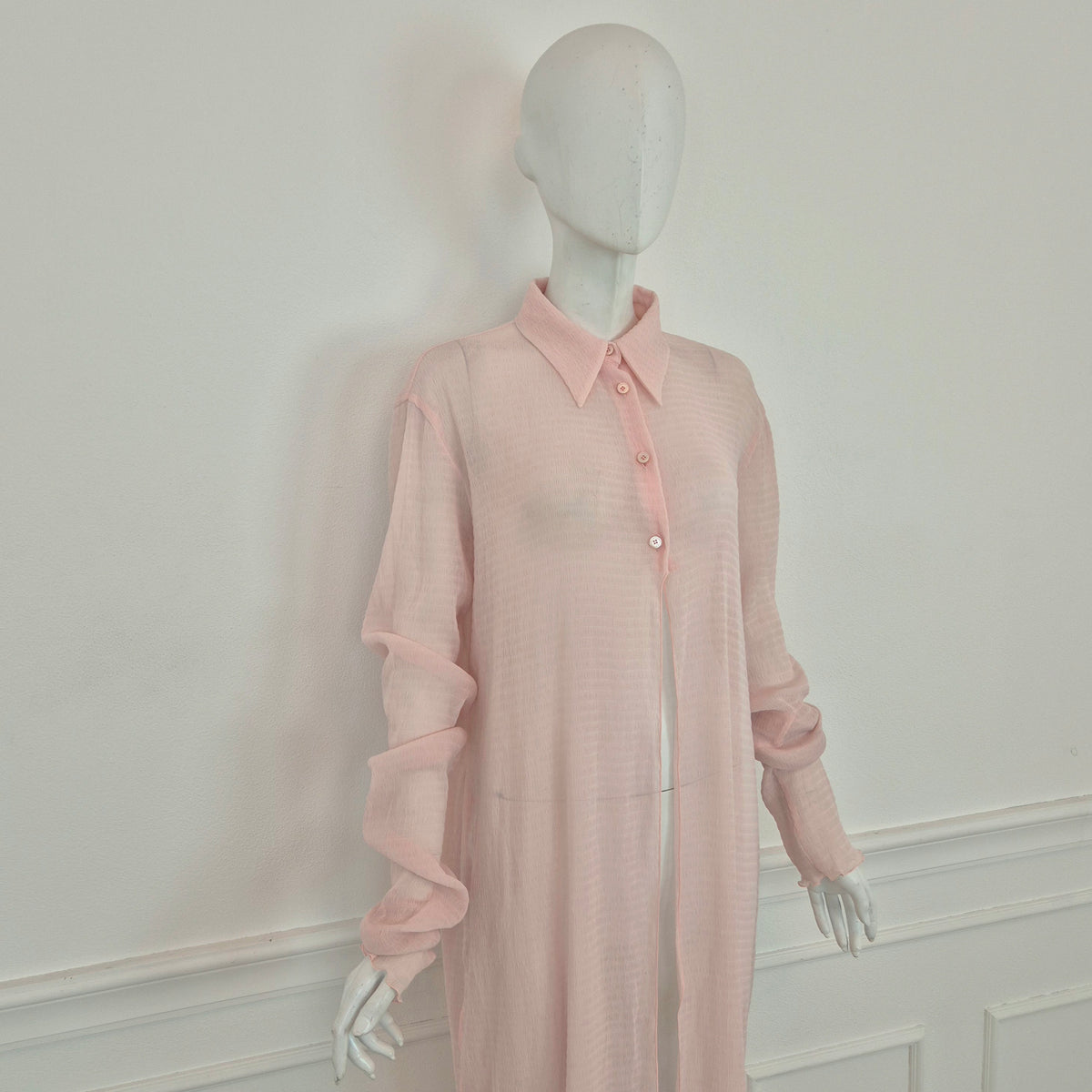 Romeo Gigli | Maxi camicia - soprabito manica extra lunga