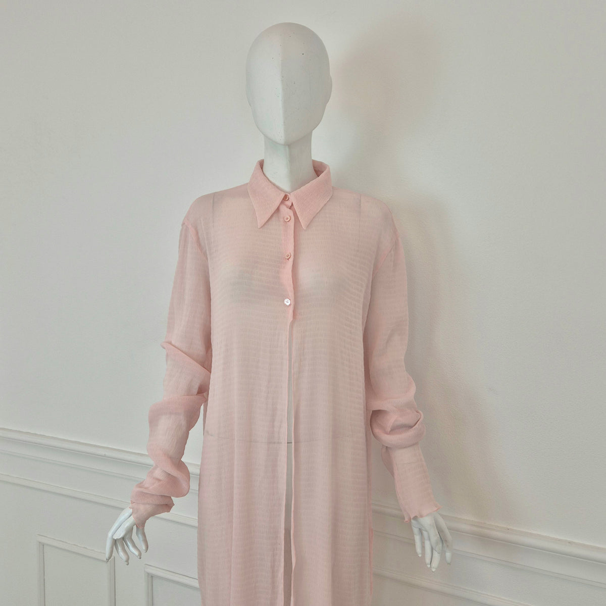 Romeo Gigli | Maxi camicia - soprabito manica extra lunga