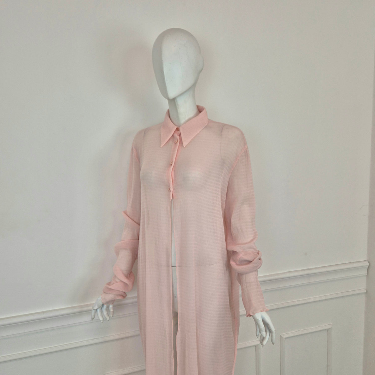 Romeo Gigli | Maxi camicia - soprabito manica extra lunga
