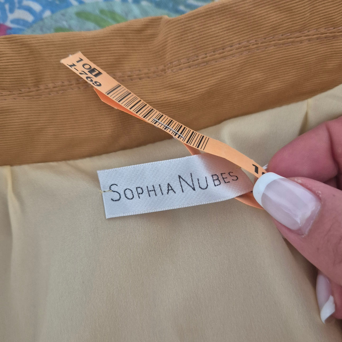 Sophia Nubes | Giacca strutturata cammello