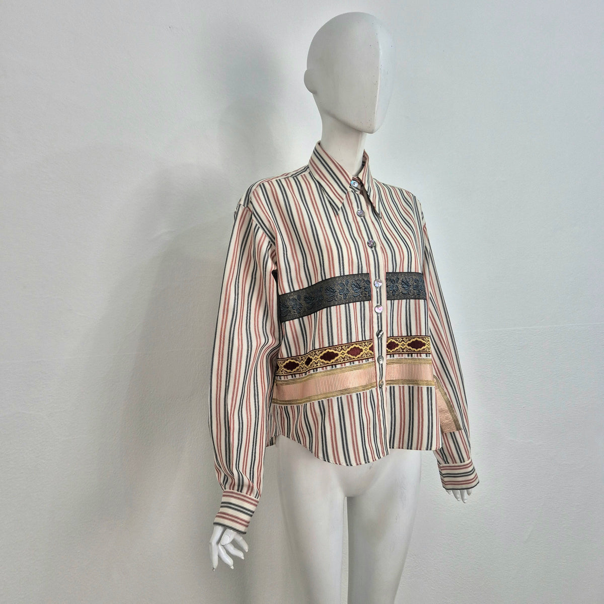 Romeo Gigli | Camicia con passamaneria 1994